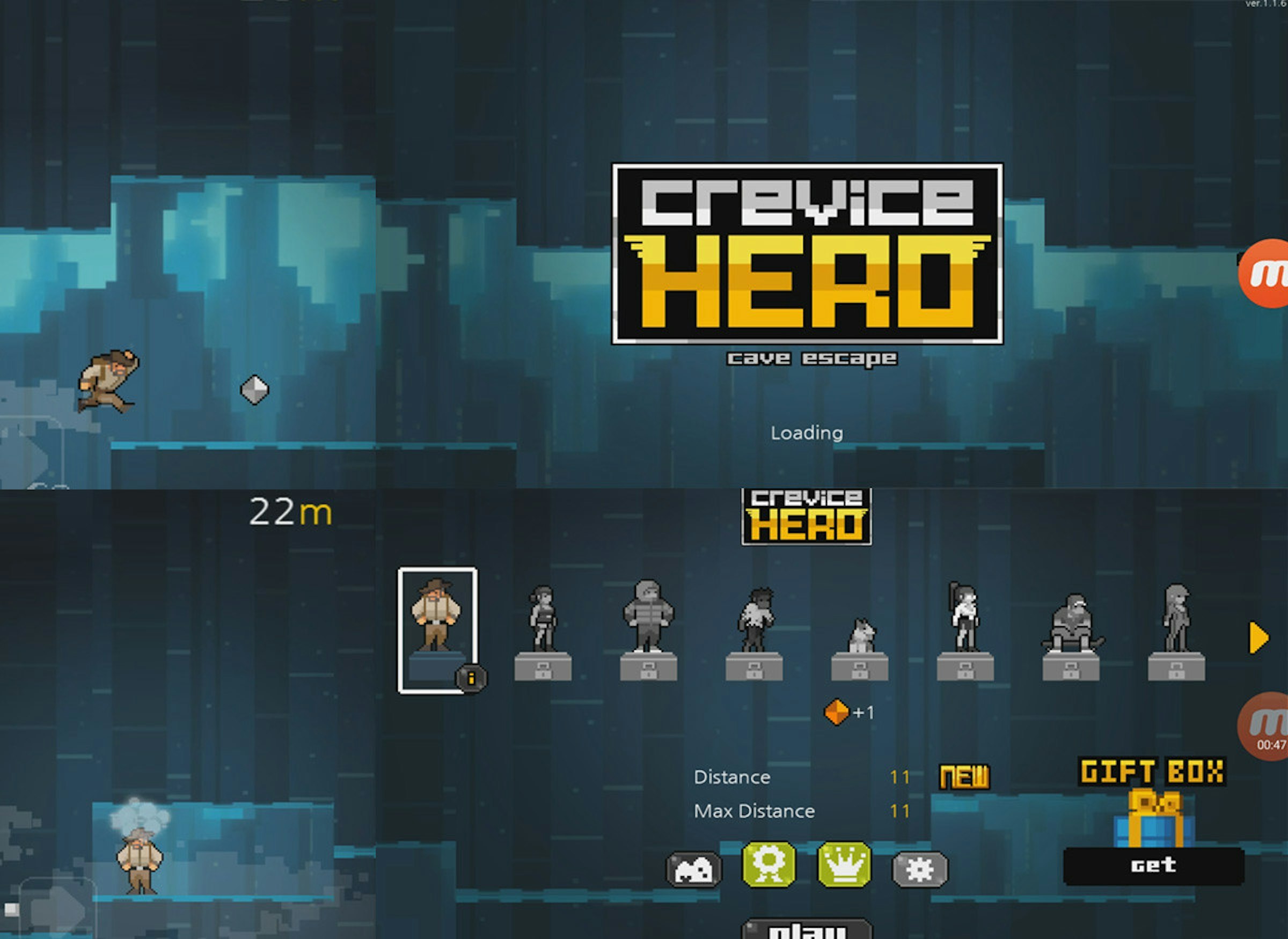是《Crevice HERO》－拚命的跑，就看你有無英雄命了這篇文章的首圖