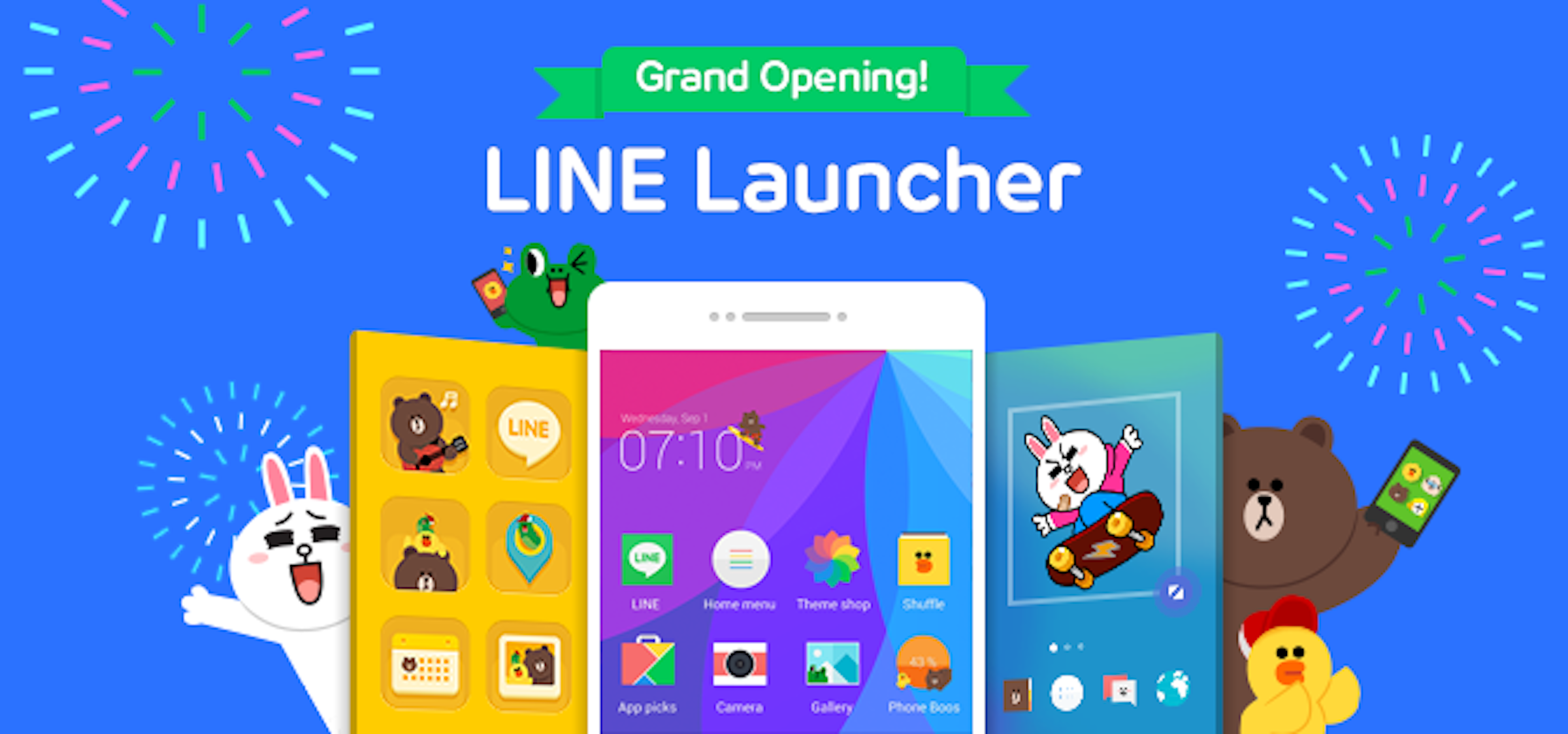 是LINE粉絲趕快朝聖！！ LINE Launcher一秒讓你手機變得萌萌的！！這篇文章的首圖