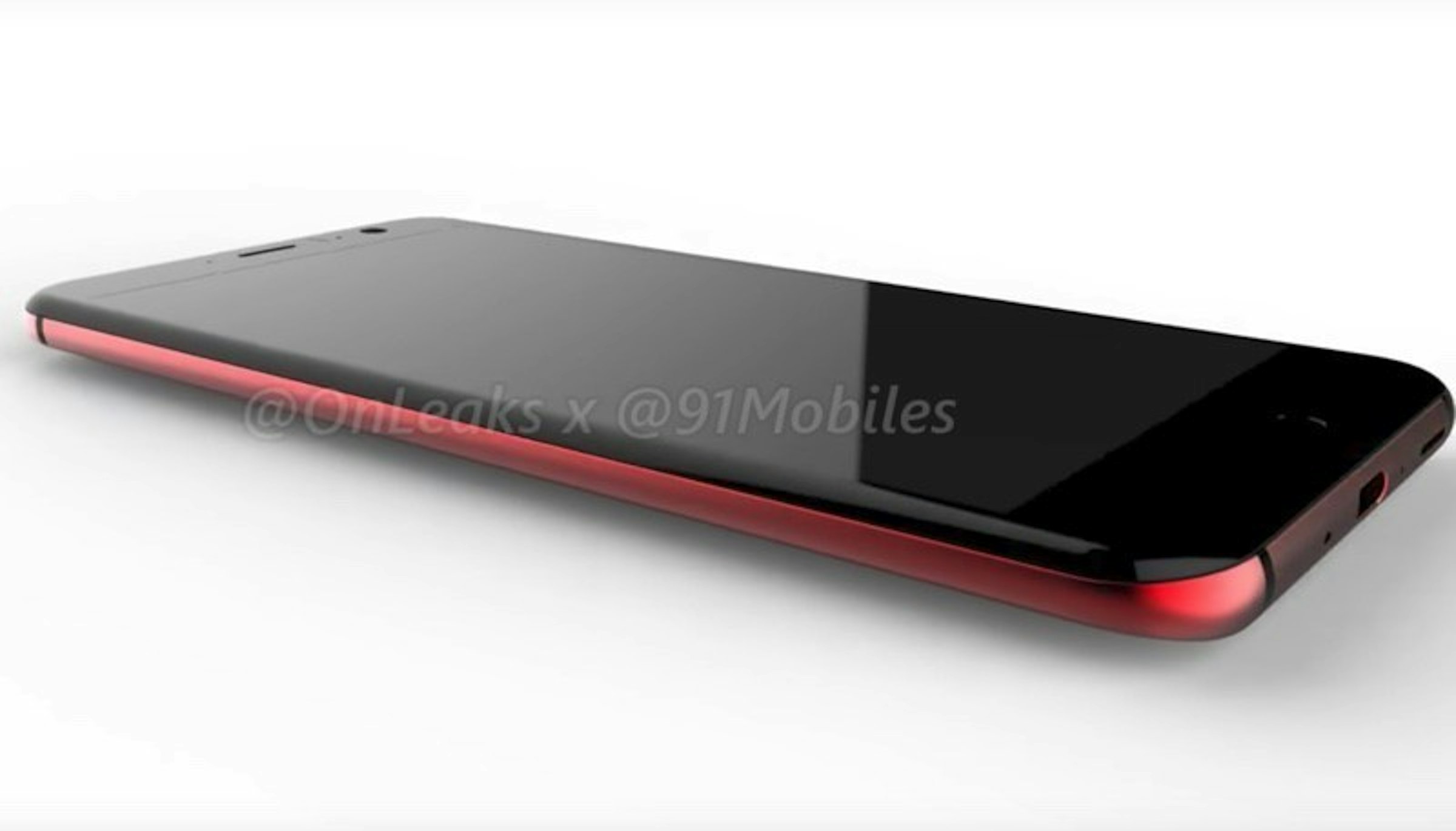 是HTC U 11紅色款外觀設計曝光 類似蝴蝶機採用漆器質感設計？這篇文章的首圖