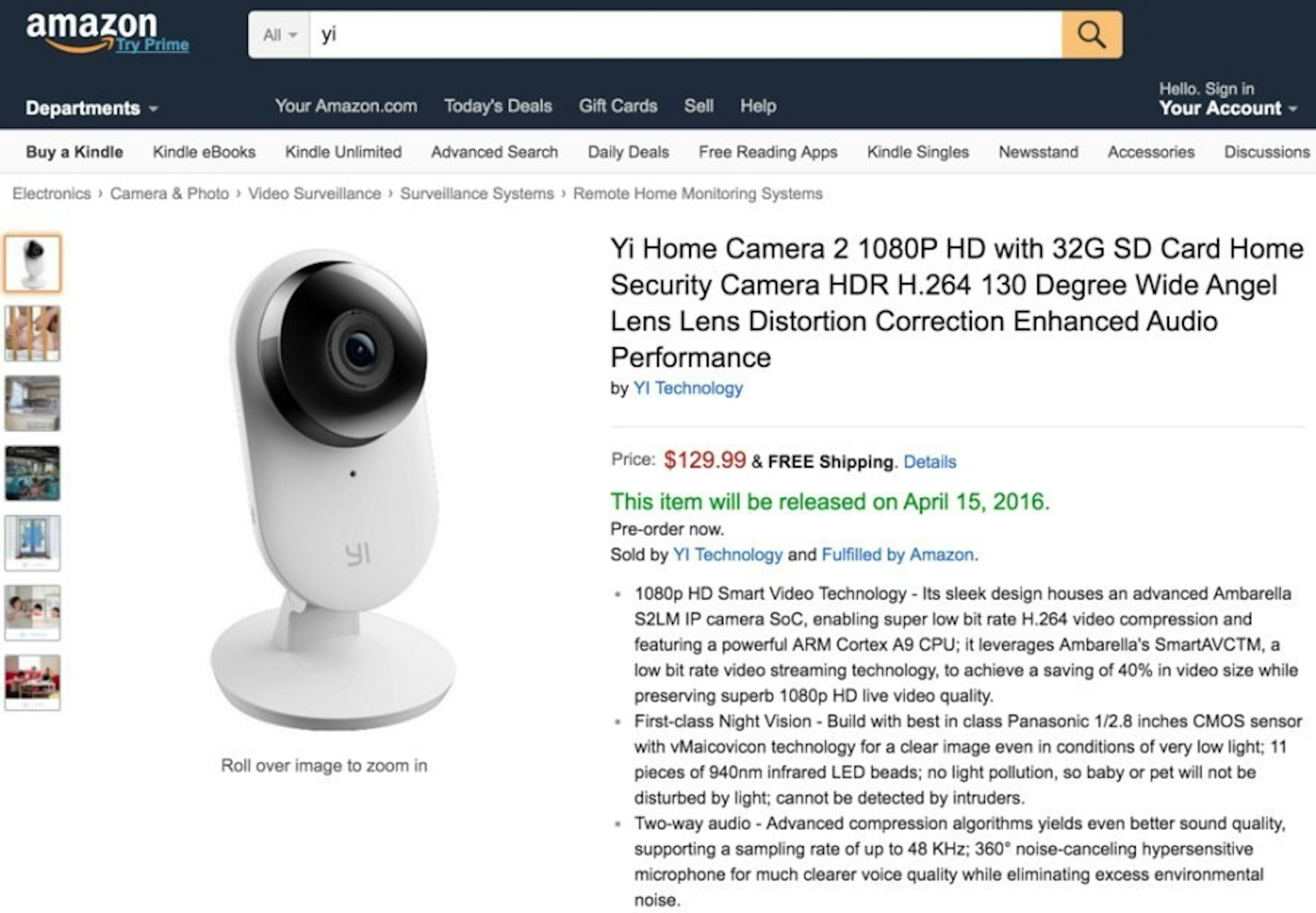 是小蟻智慧網路攝影機2 國際版 Amazon 開賣！小蟻運動攝影機黑色版悄悄現身這篇文章的首圖