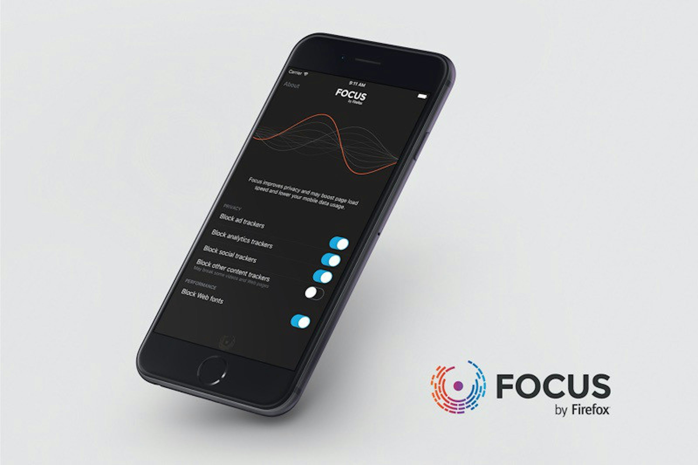 是Mozilla新App 確保iPhone瀏覽隱私這篇文章的首圖