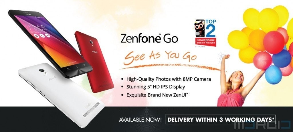 是ASUS Zenfone家族新成員：519元Zenfone Go開賣這篇文章的首圖