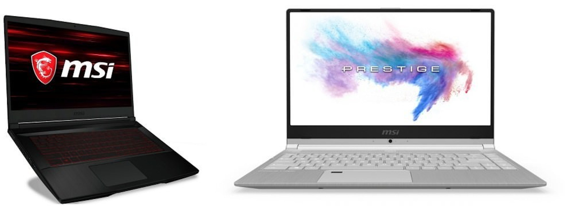 是微星將窄邊框設計應用在旗下遊戲筆電、商務筆電這篇文章的首圖