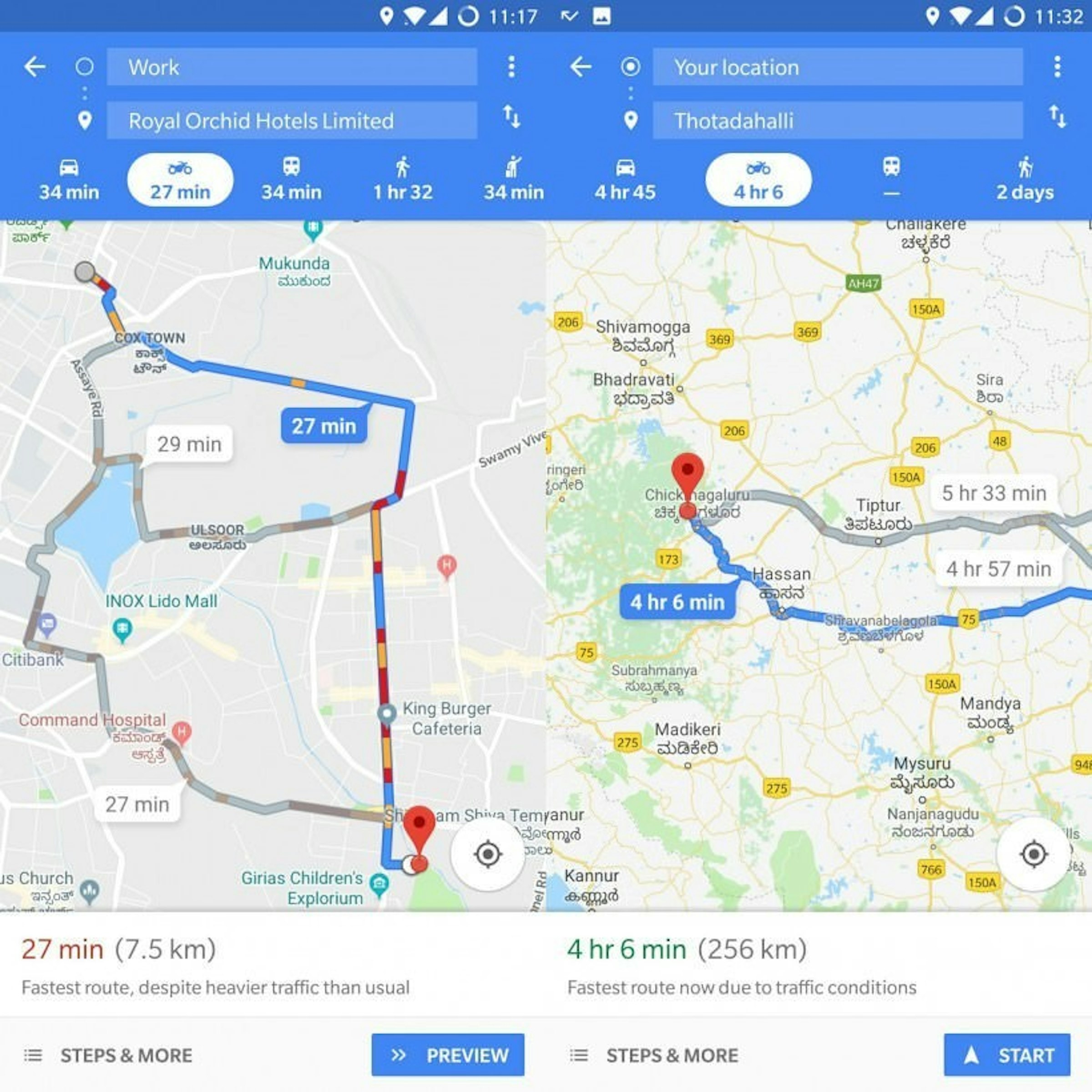 是先在印度推行 Google Maps針對機車族新增二輪地圖導航功能這篇文章的首圖