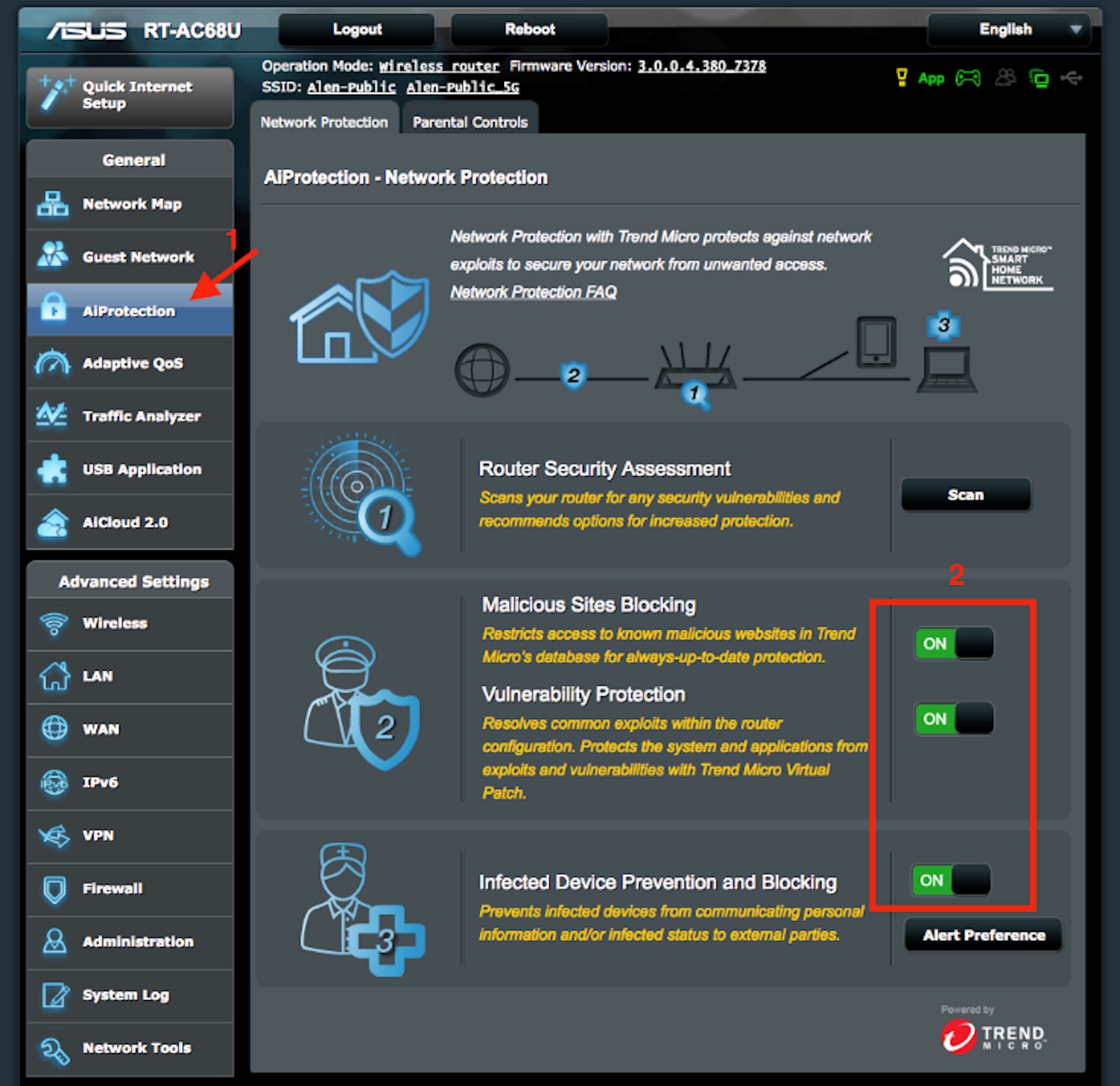 Malicious websites