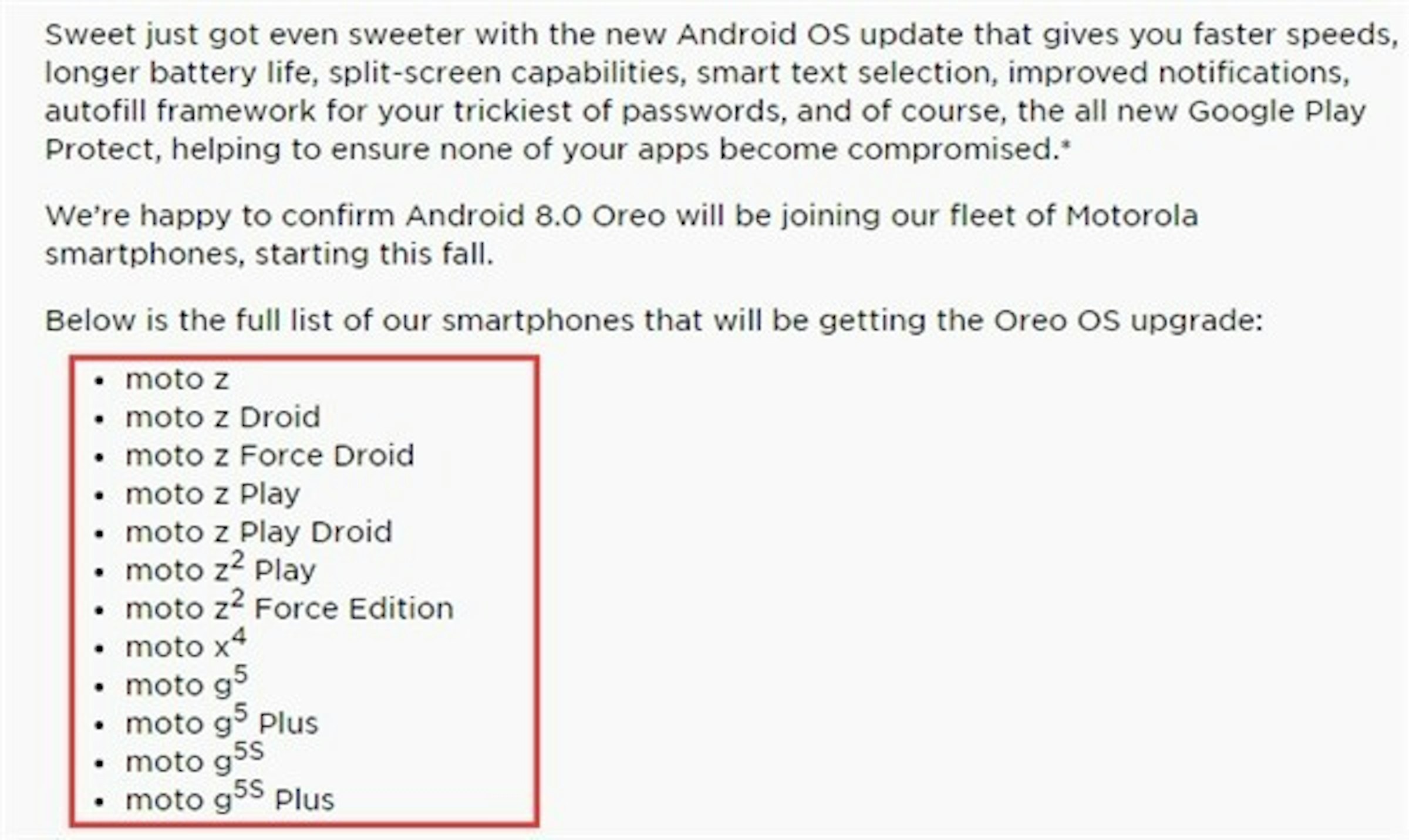 是你的手機有份嗎？Moto公布可升級Android 8.0手機名單：一共12款機型！這篇文章的首圖
