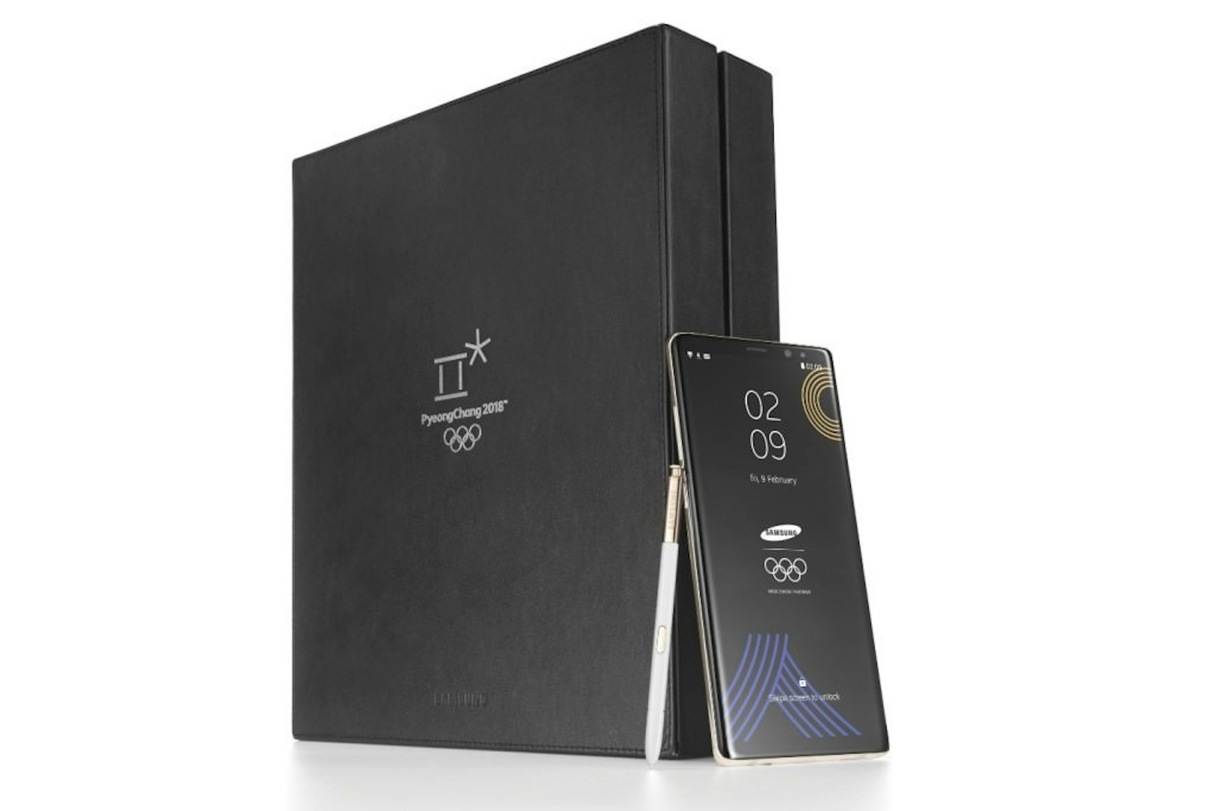是白底、金框設計 三星針對平昌冬奧推出限定版Galaxy Note 8這篇文章的首圖