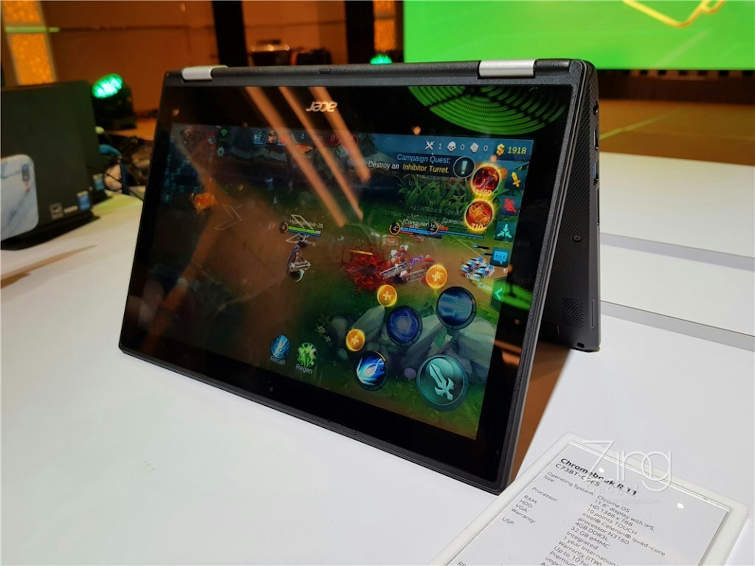 是Acer本地發布3款新Chromebook：軍級耐用、防摔防水、360°翻轉，售價從RM999起！另有CXV2以及CX12的Chromebook！這篇文章的首圖