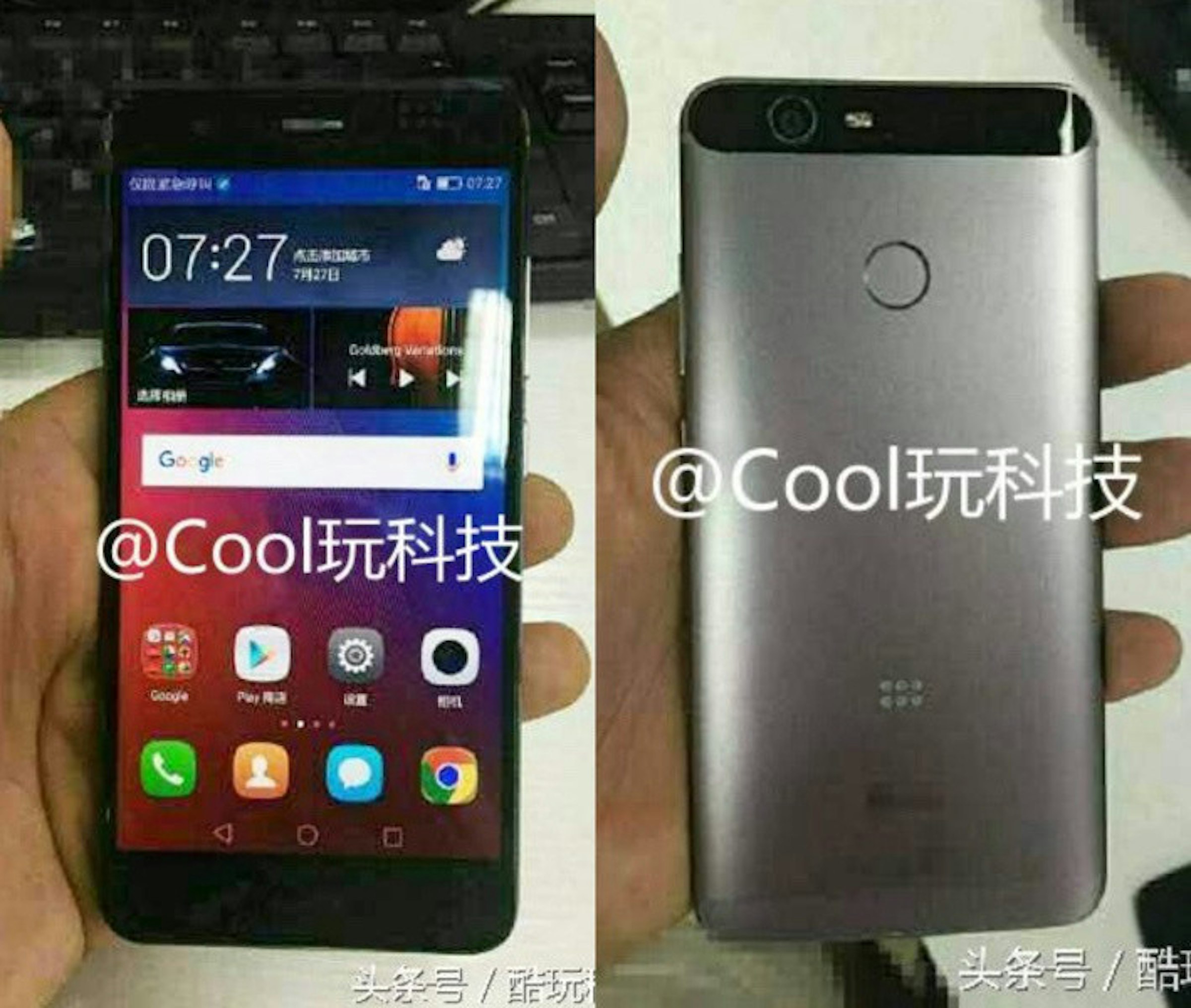 是華為女性品牌新機「Nova」外型曝光 神似Nexus 6P這篇文章的首圖
