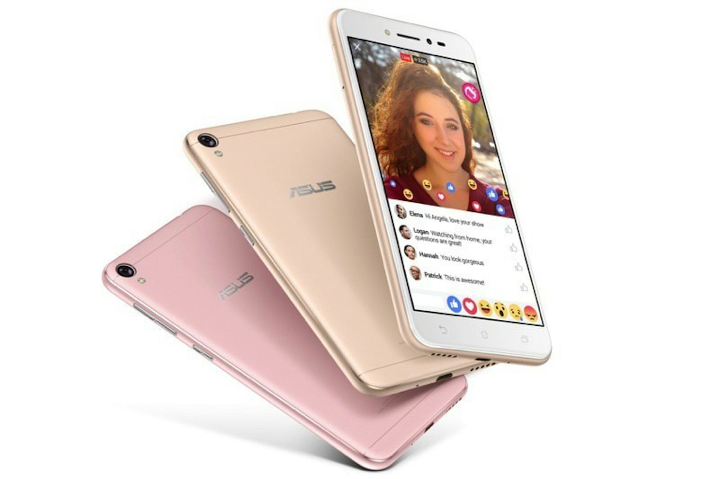 是華碩直播手機ZenFone Live，配合自動美肌效果完美上鏡這篇文章的首圖