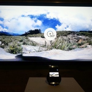 是藉由Gear 360拍攝台灣高山美景 三星特展「UP TO 3742」揭幕的第26張圖
