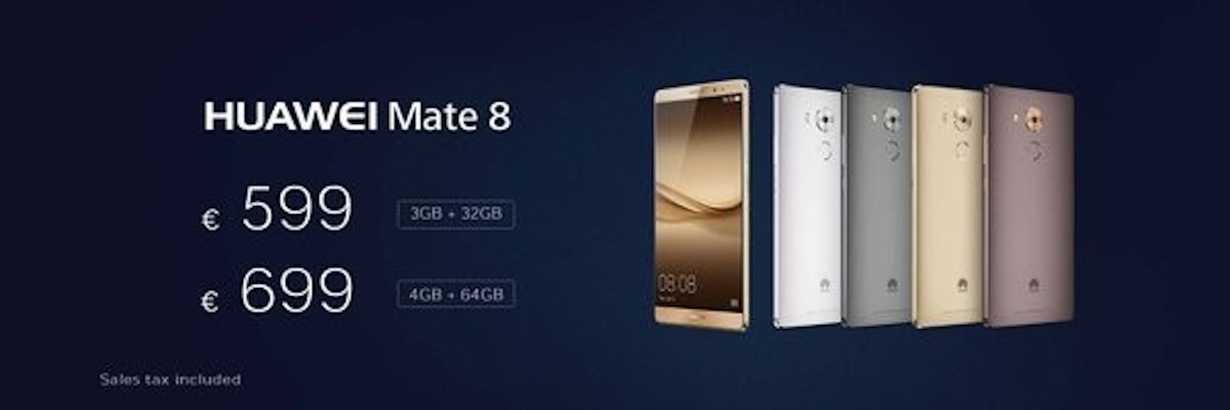 是【CES 2016】Huawei Mate 8要來馬來西亞了！ 售價約RM2827起！這篇文章的首圖