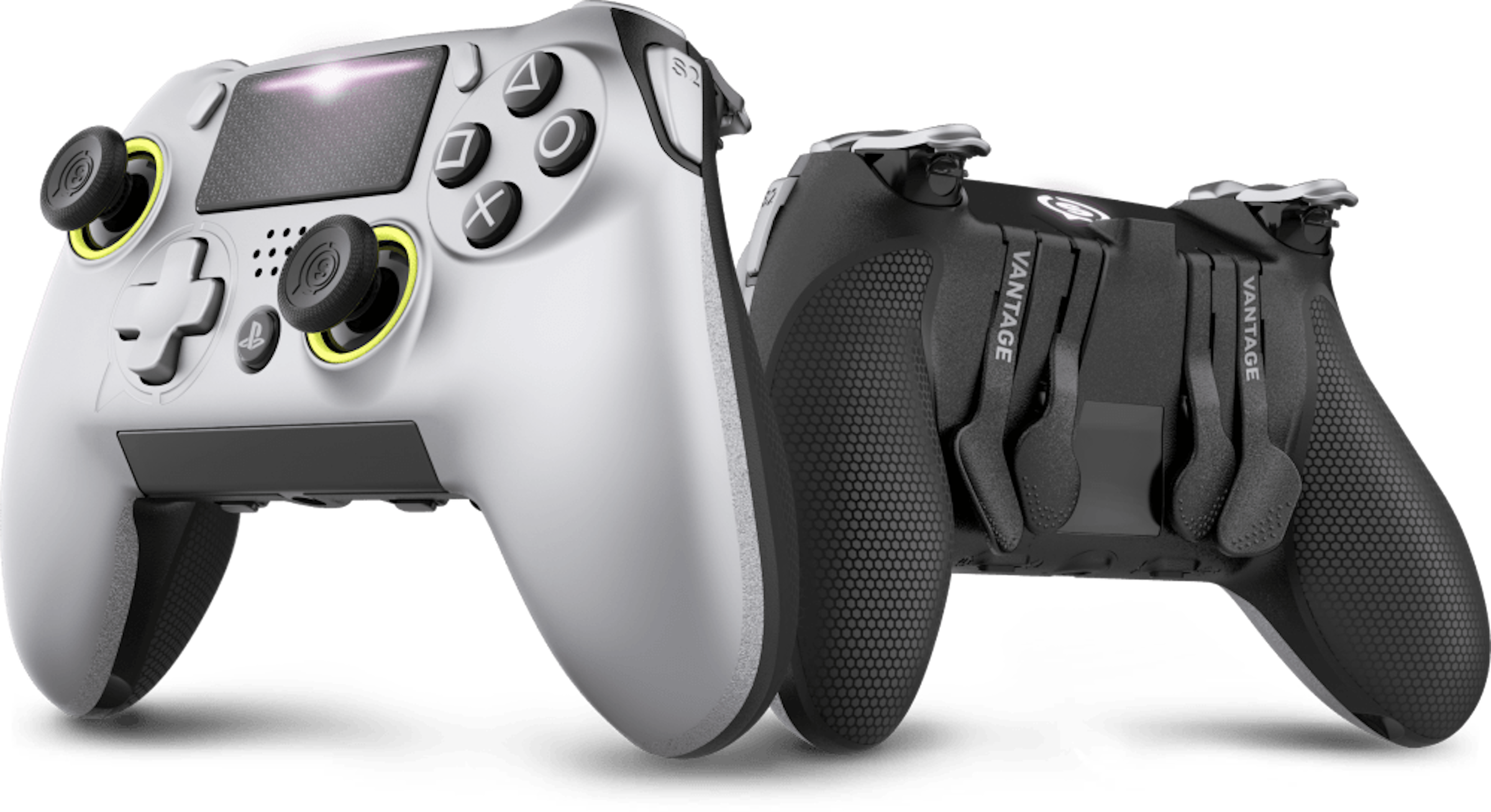 是Sony再與Scuf打造可高度客製化操作指令、外觀的PS4進階手把控制器這篇文章的首圖