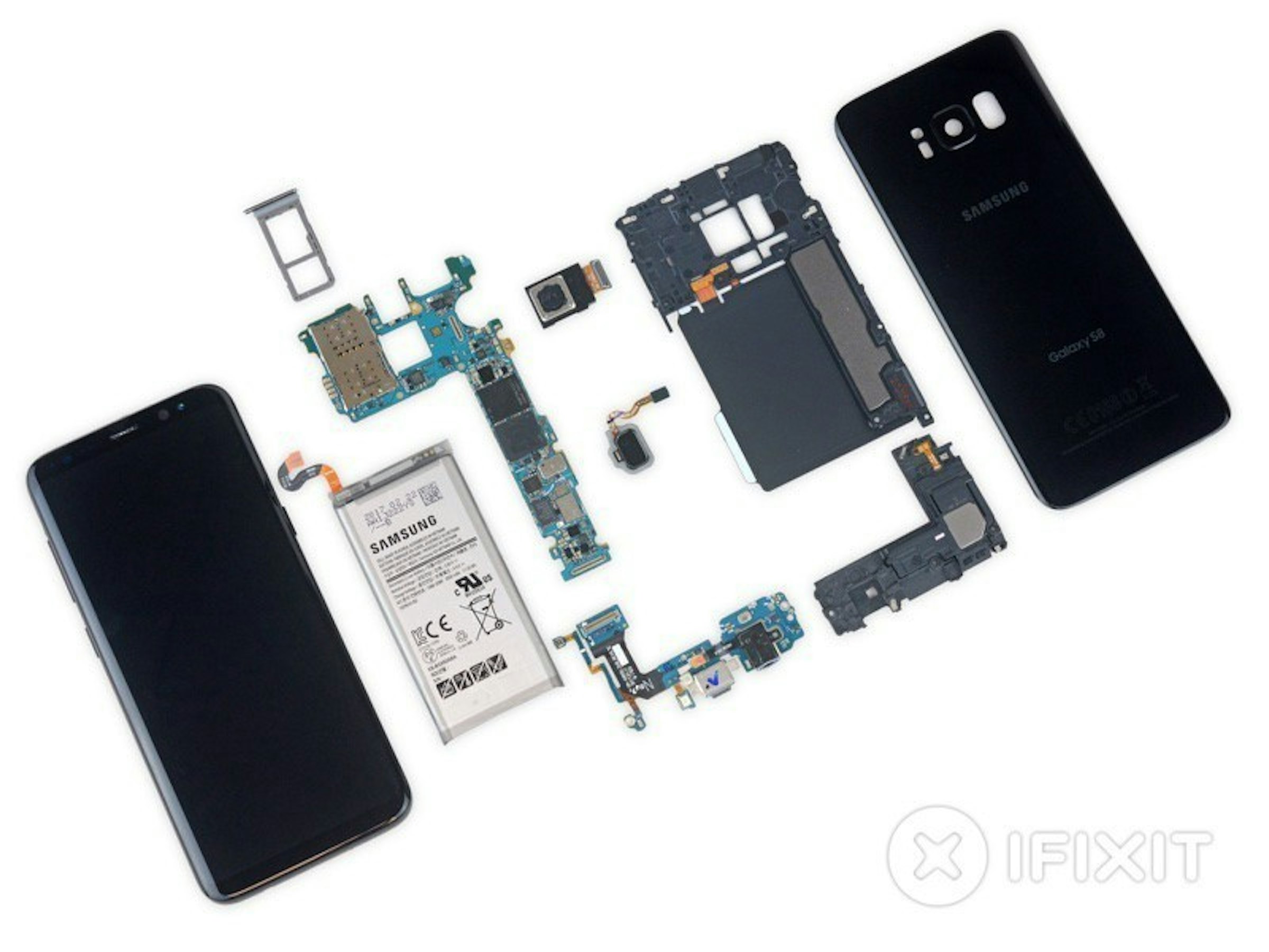 是Galaxy S8、S8+拆解：新電池依然掛上三星招牌且更「安全」這篇文章的首圖
