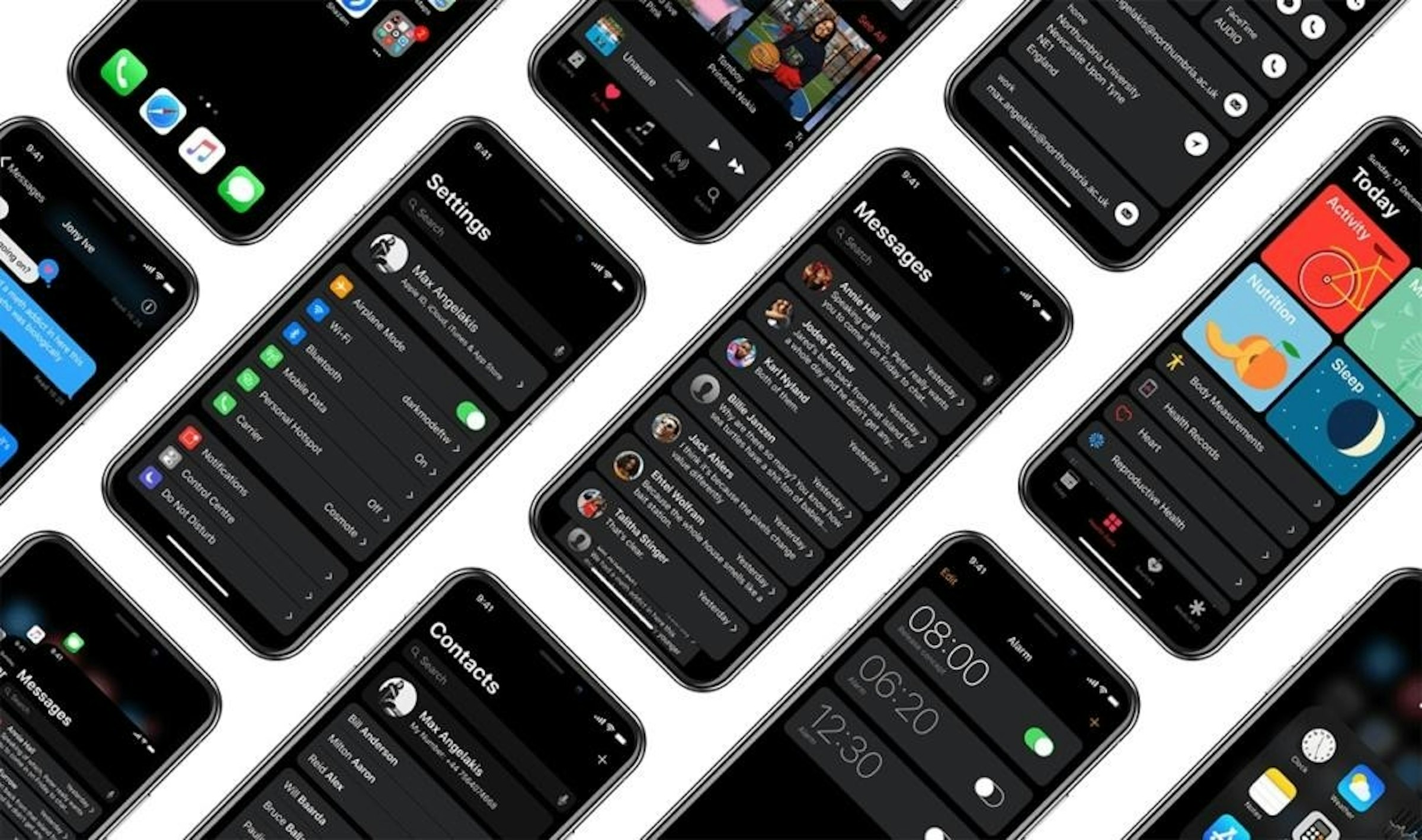 是iOS 13也將加入黑暗模式顯示效果，並且將改良操作手勢這篇文章的首圖