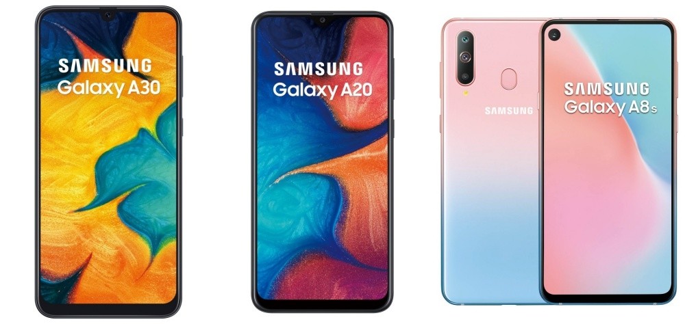 三星Galaxy A30、A20登台主打大電池與超廣角拍攝新增粉色款Galaxy A8s