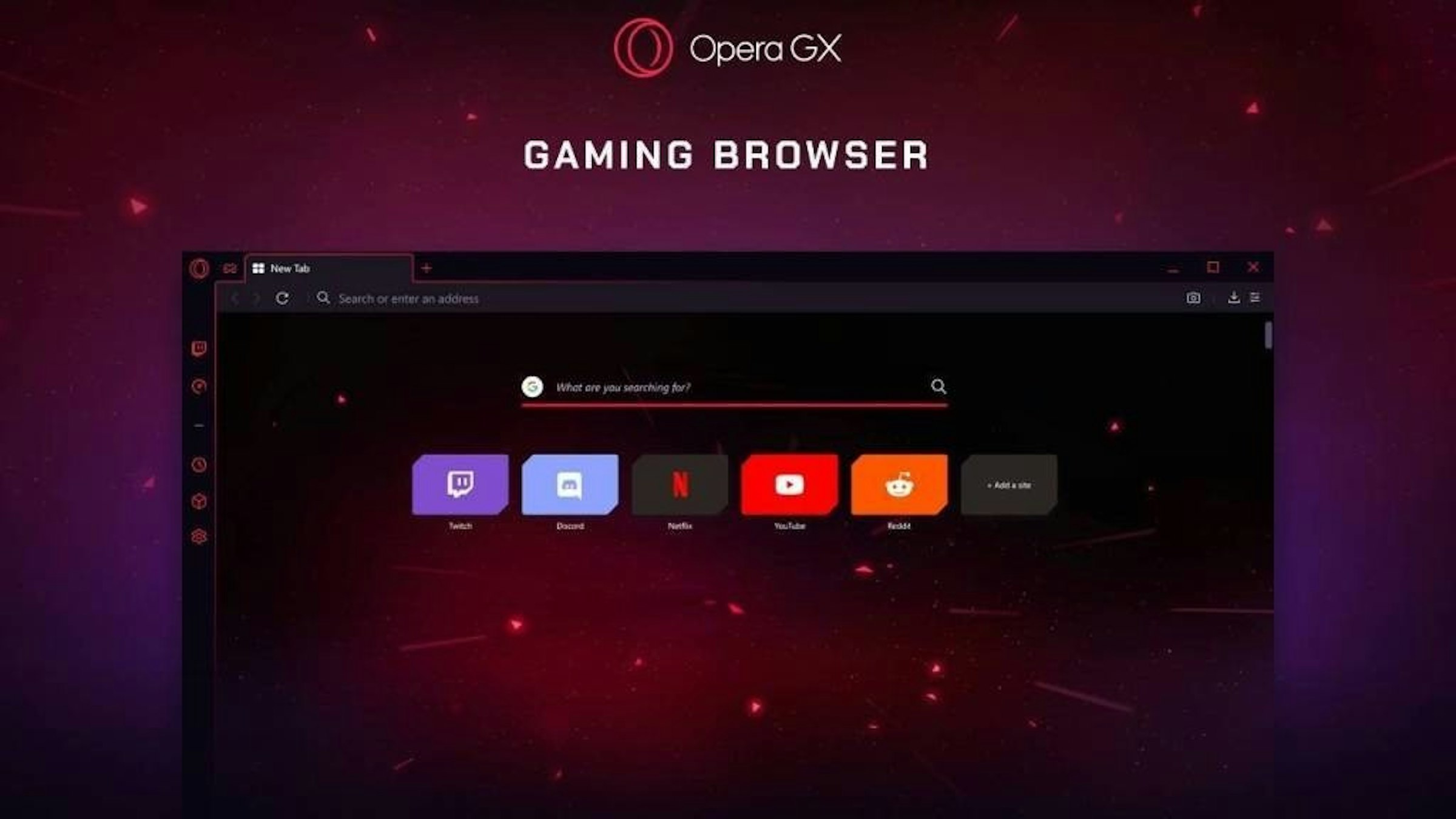 是Opera推出全球首款針對遊戲打造的瀏覽器「Opera GX」這篇文章的首圖