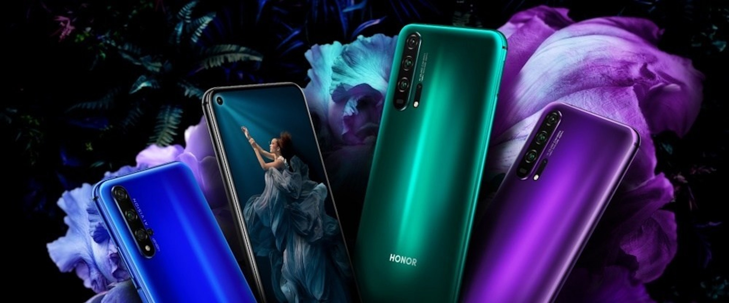 是不受美國禁令影響，榮耀揭曉Honor 20系列機種這篇文章的首圖