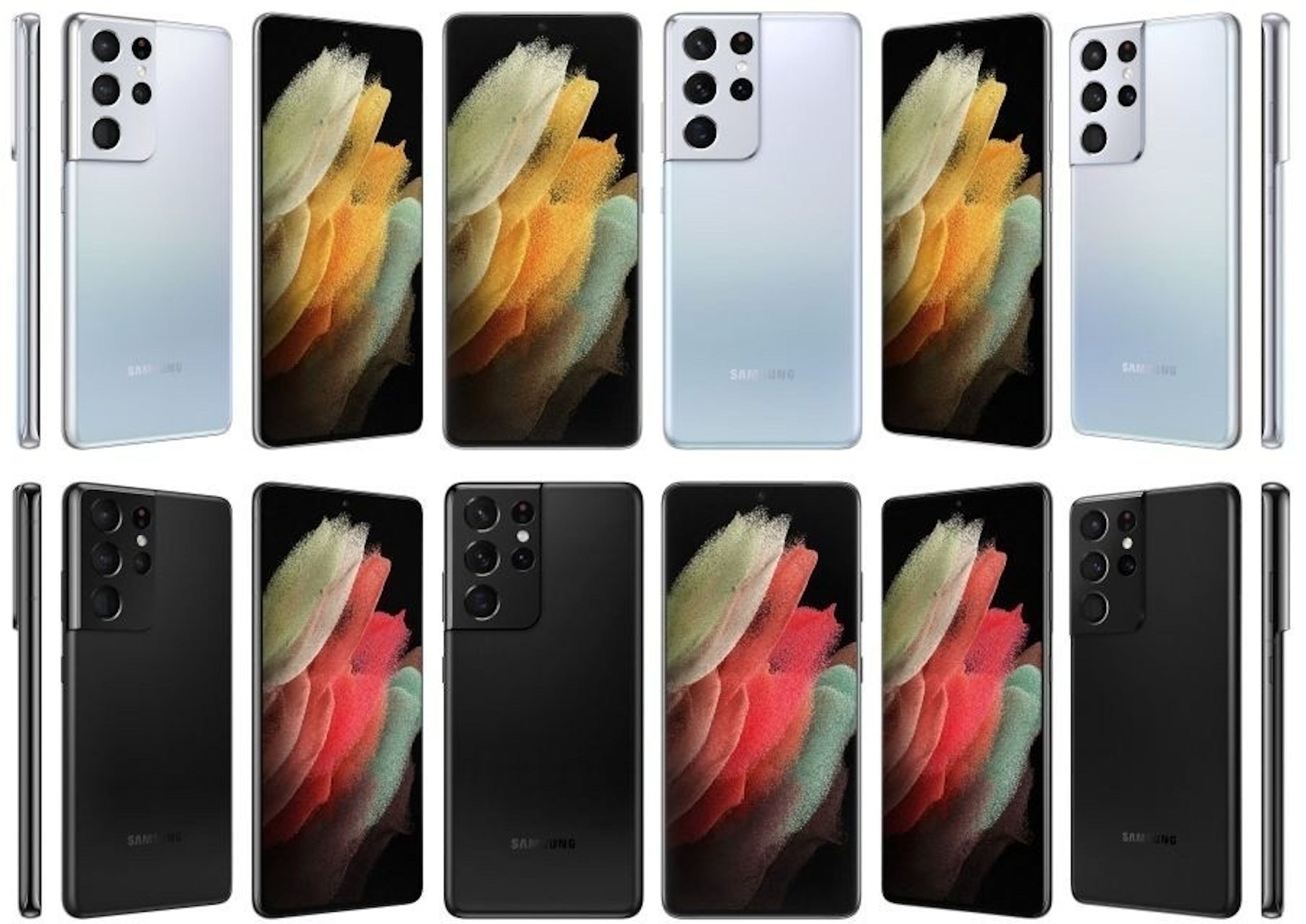 照片中提到了SAM G、SAUNG、SAM，包含了三星Galaxy、手機、三星Galaxy S6、三星Galaxy A71、三星Galaxy S20