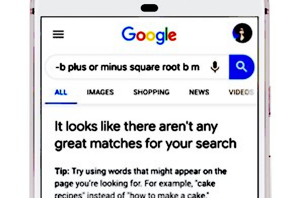 照片中提到了Google、-b plus or minus square root bm、ALL，跟谷歌有關，包含了踢足球、網頁、角度、線、區域