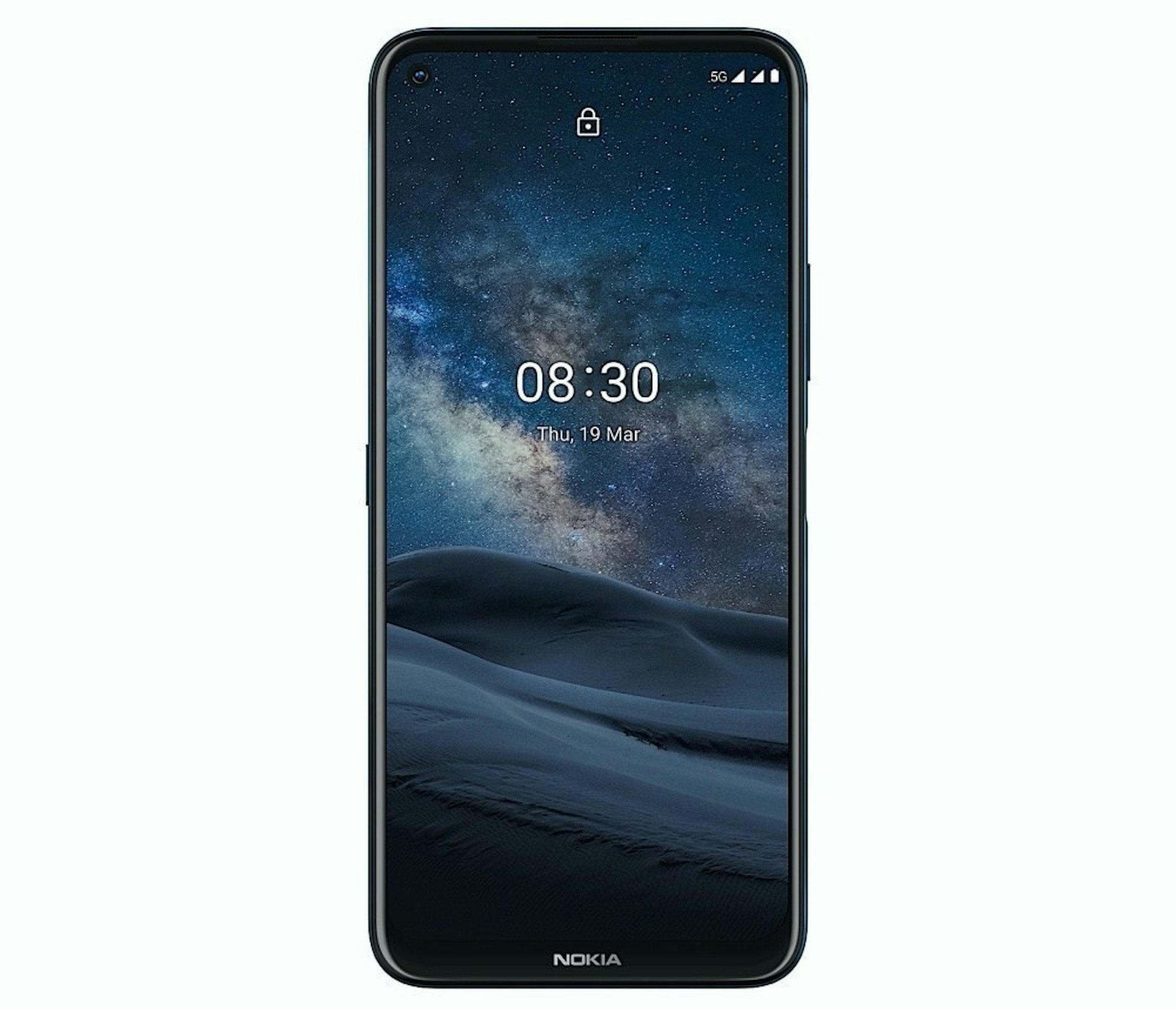 照片中提到了5G 1I、08:30、Thu, 19 Mar，跟ASOS.com有關，包含了諾基亞8.3 5g、諾基亞9 PureView、諾基亞8.3 5g、諾基亞、HMD全球