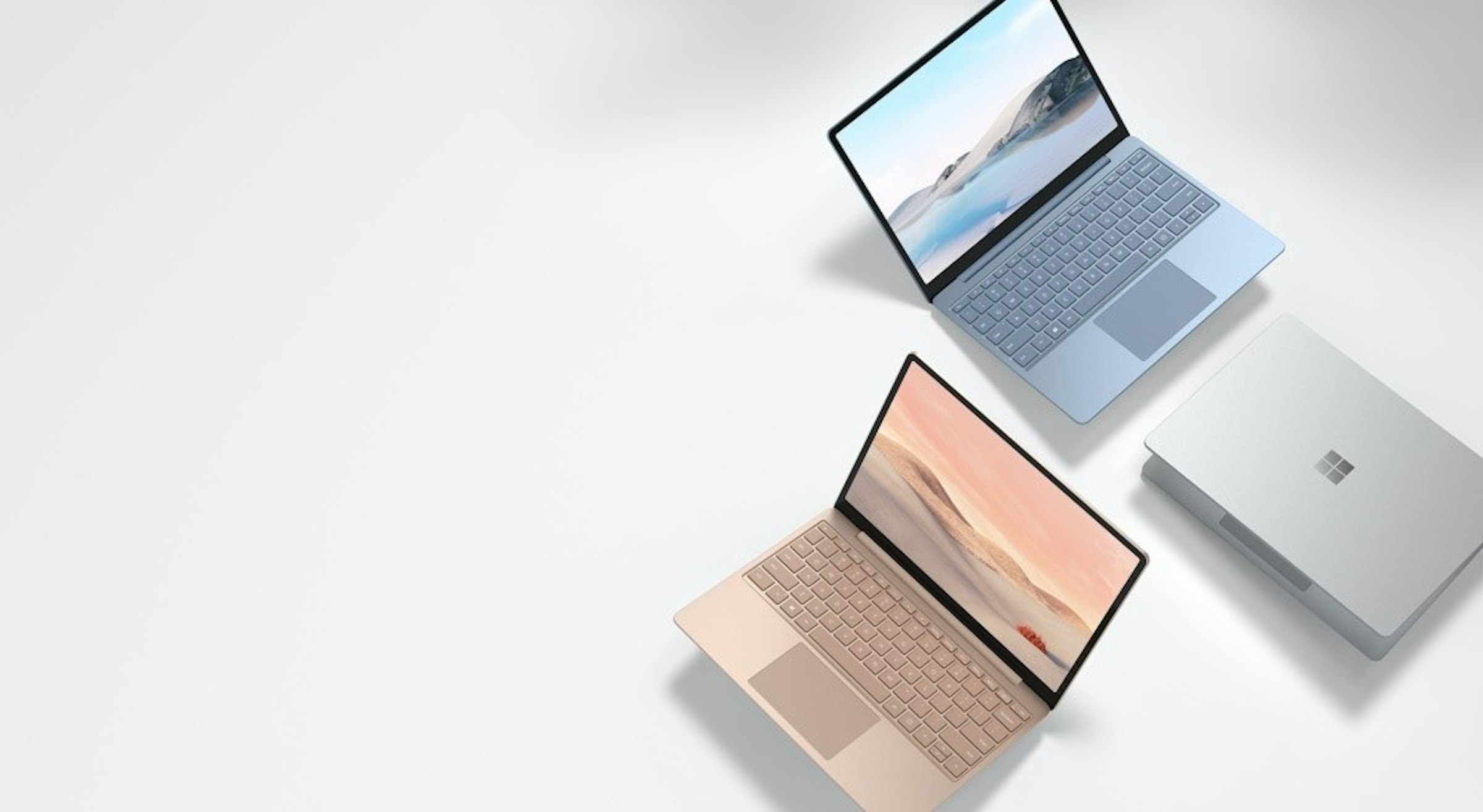 照片中提到了-，包含了表面筆記本電腦走、表面筆記本電腦走、Surface Pro X、微軟、英特爾酷睿i5