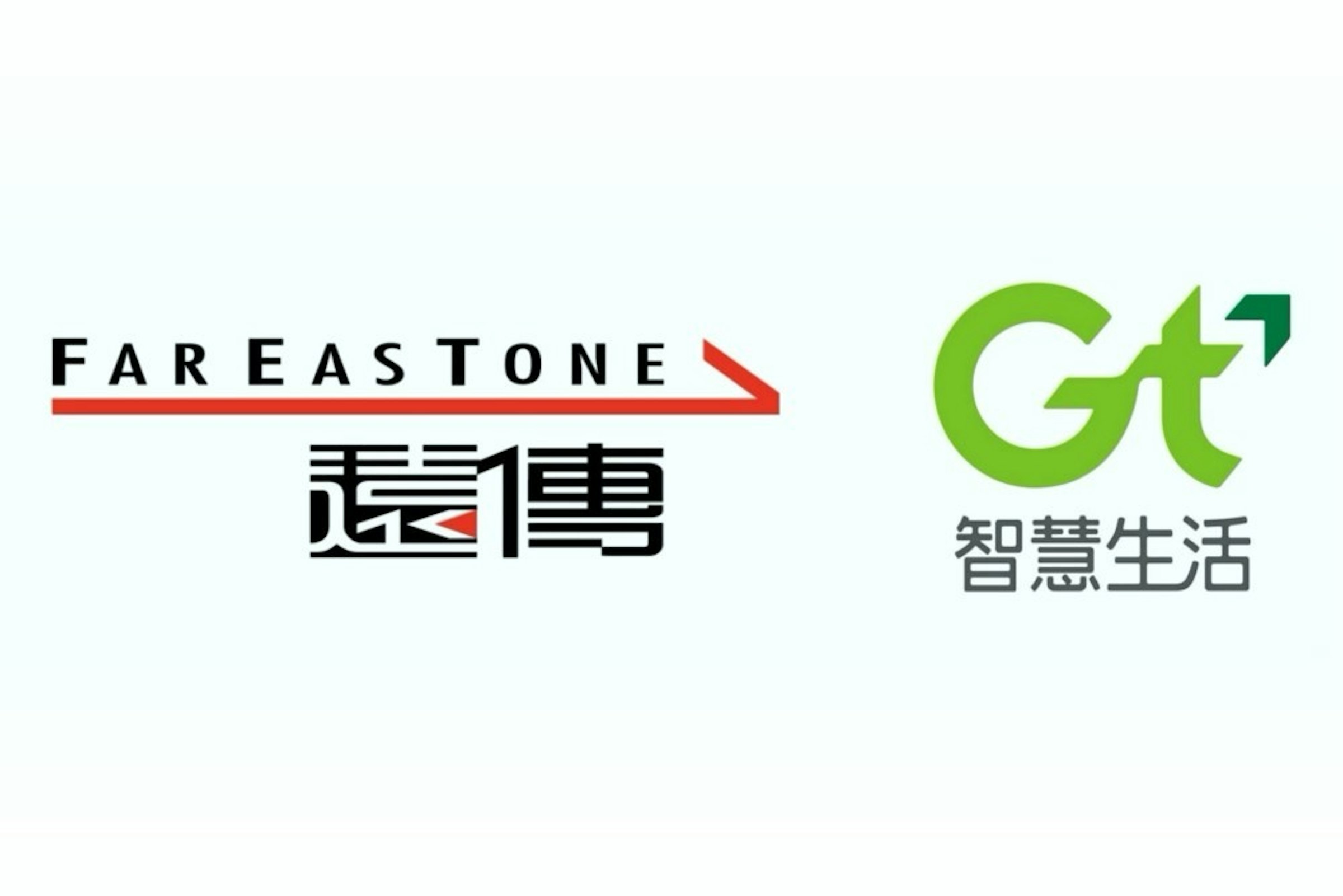 照片中提到了Gt'、FAR EASTONE、遠傳，跟遠傳通、喬治·菲舍爾有關，包含了圖形、商標、產品設計、牌、產品
