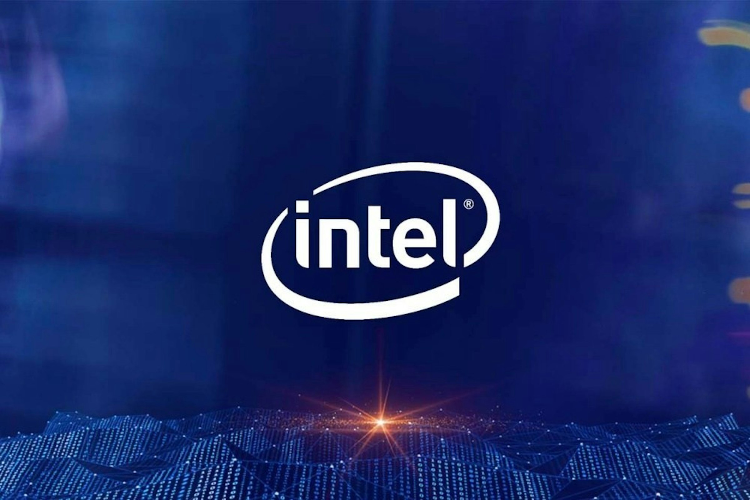 照片中提到了intel)，跟英特爾有關，包含了英特爾酷睿i7、商標、牌、字形、能源