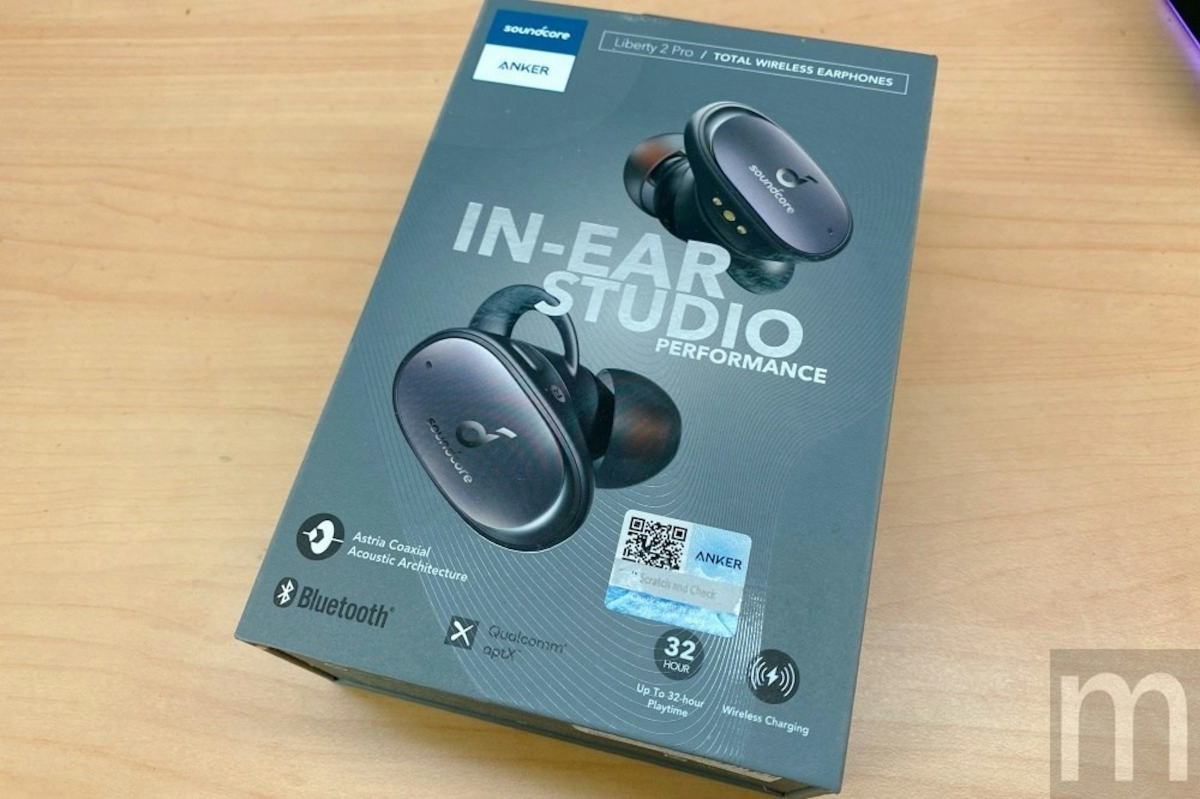 照片中提到了Liberty 2 Pro / TOTAL WIRELESS EARPHONES、sounocore、ANKER，跟藍牙特別興趣小組有關，包含了頭戴式耳機、耳機、產品設計、音響器材、產品