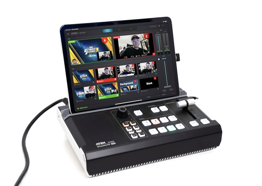 ATEN StreamLIVE 直播機UC9020 開箱：專業直播功能，一機搞定！ #iPad