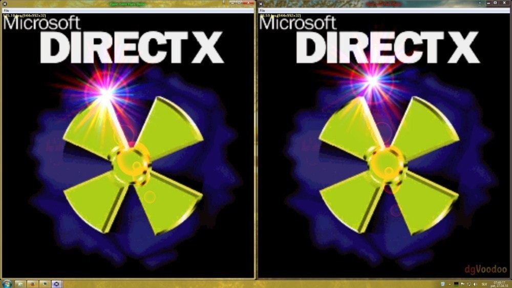 照片中提到了Microsoft、Microsoft、a(344x92x32)，跟微軟公司、直播電視有關，包含了DirectX徽標、DirectX、Direct3D 11、微軟Windows