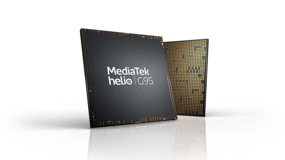 照片中提到了MediaTek、helio G95、| |||||，跟聯發科有關，包含了聯發科技Helio A25、芯片組、移動電話、中央處理器