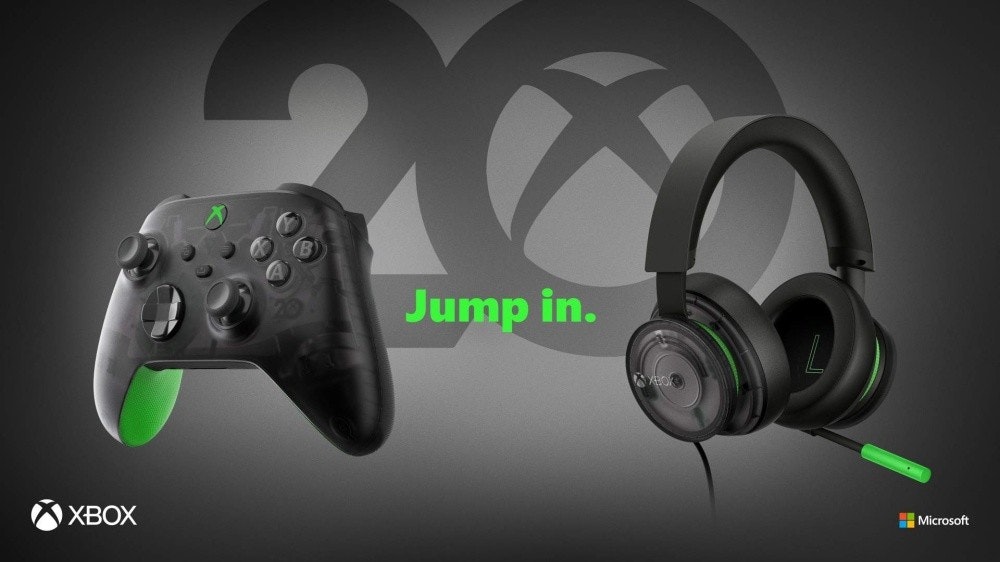 照片中提到了Jump in.、XBOX、Microsoft，跟的Xbox有關，包含了微軟 Xbox Series S、Xbox One、微軟