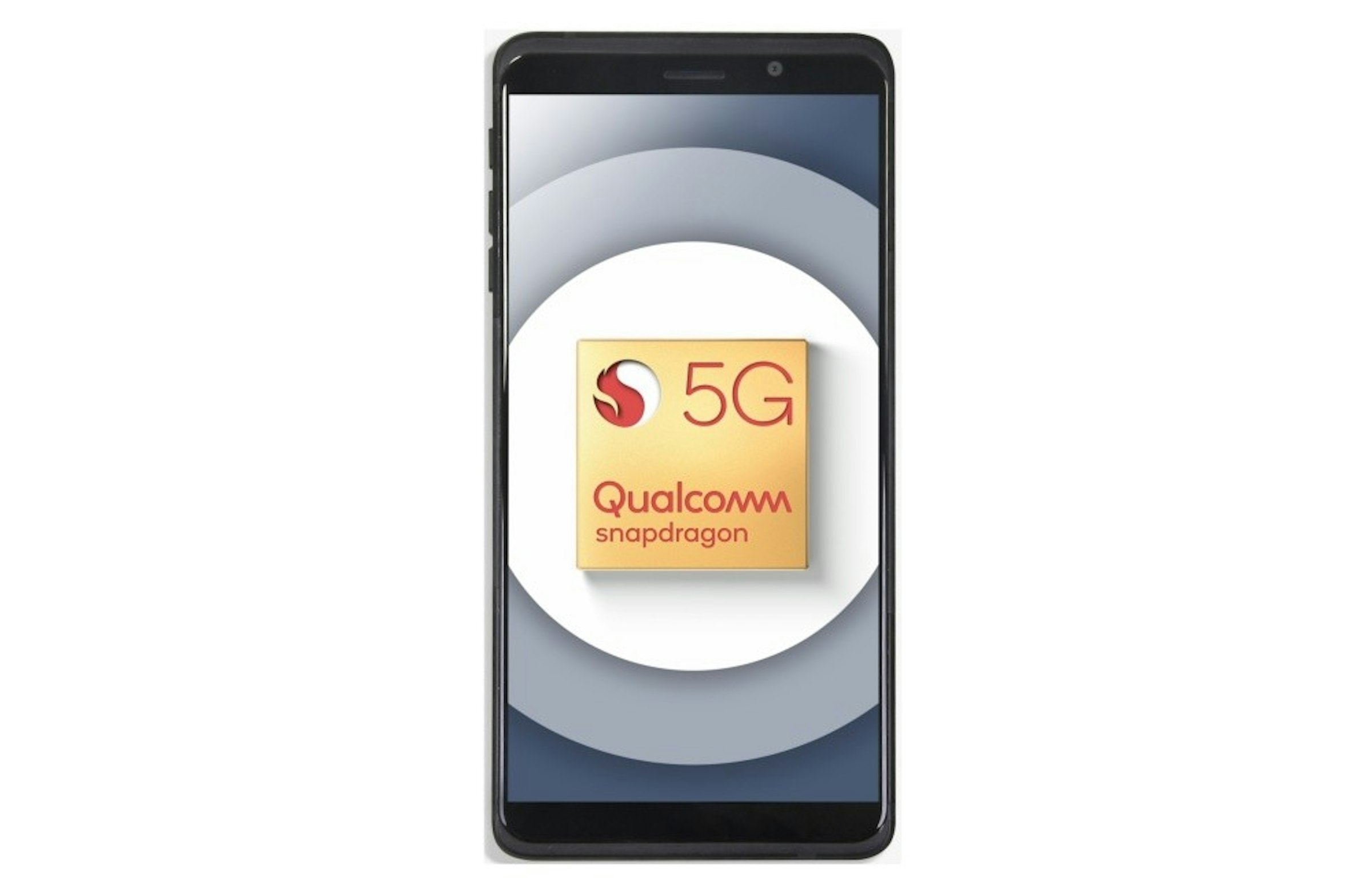 照片中提到了S 5G、Qualcomm、snapdragon，跟高通公司有關，包含了功能手機、高通金魚草、金魚草865、手機