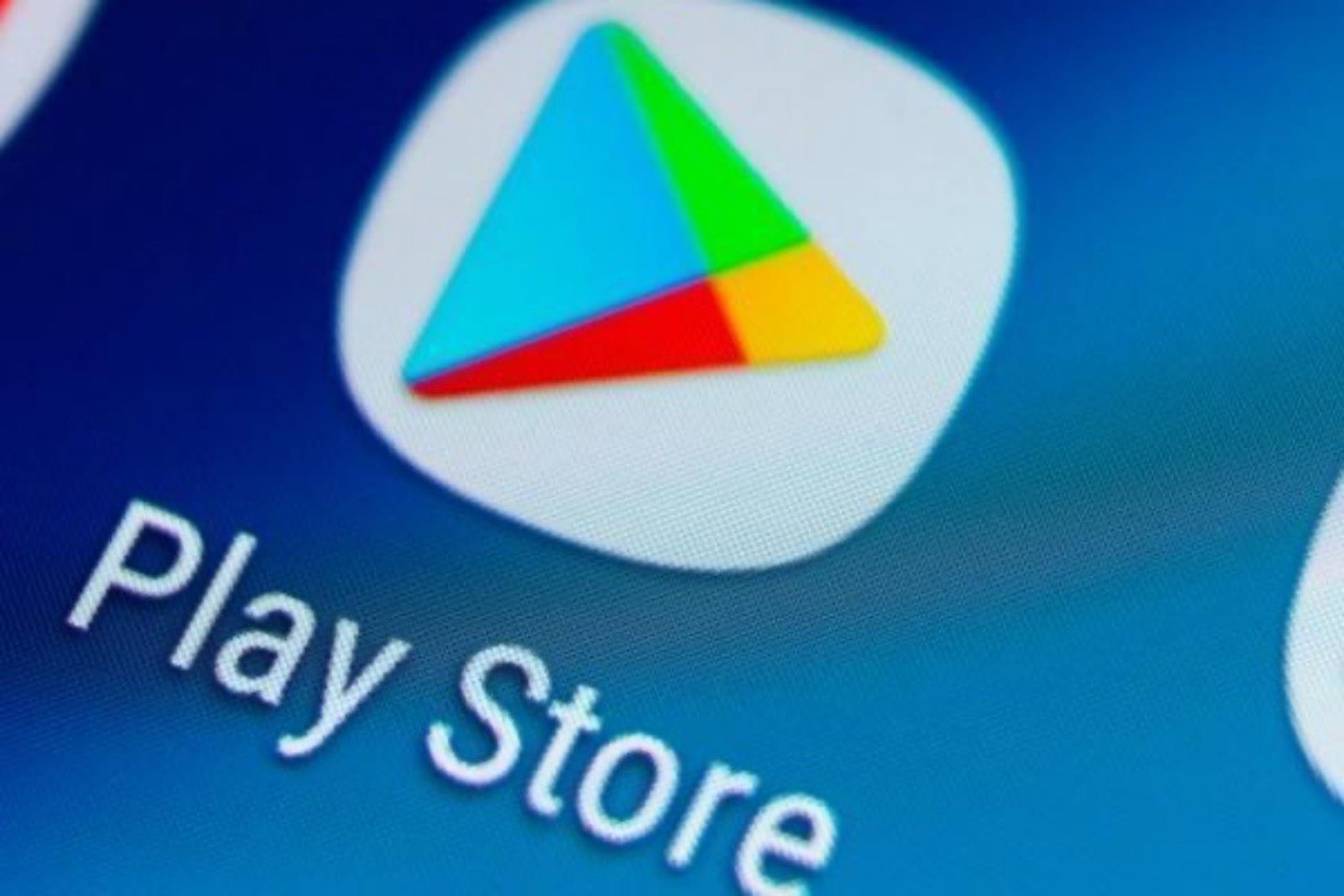 照片中提到了Play Store，包含了應用商店、Google Play、安卓系統、谷歌、移動應用