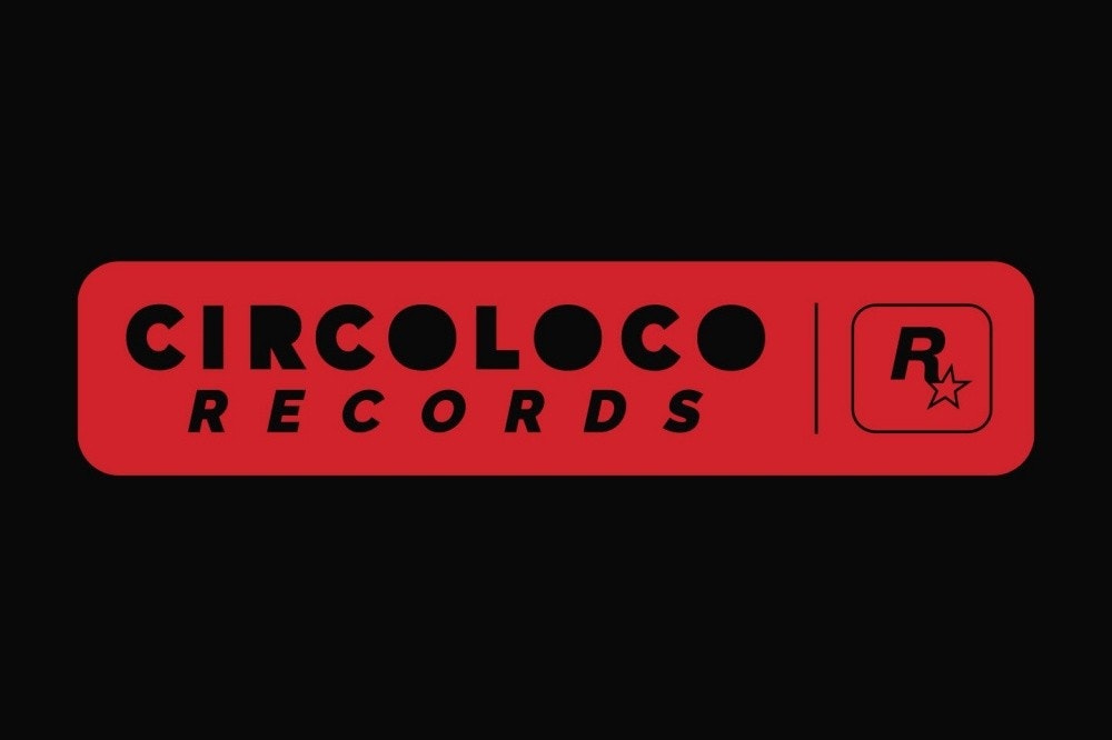 照片中提到了CIRCOLOсо、R.、RECORDS，包含了圖形、搖滾明星遊戲、俠盜獵車手VI、商標、記錄標籤