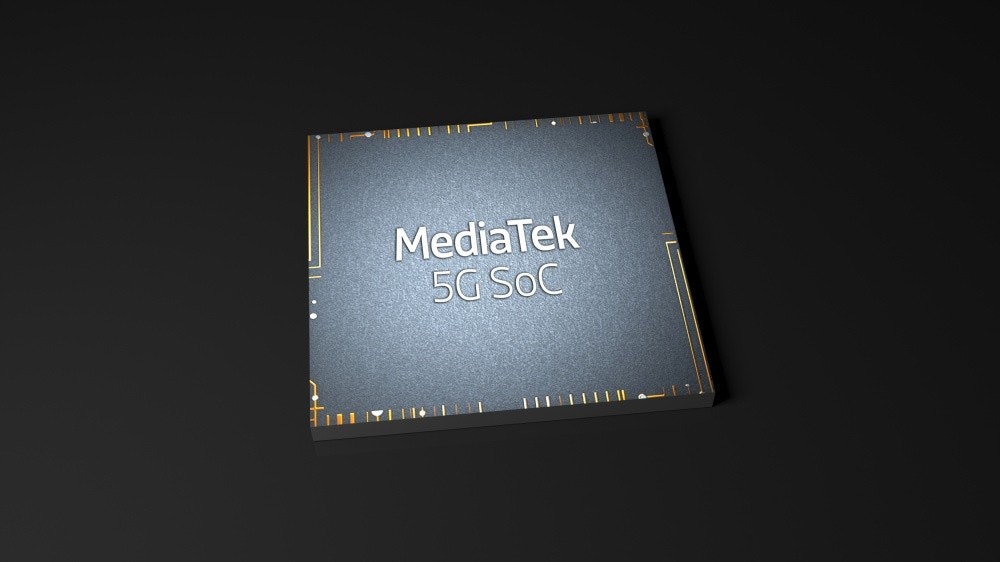 照片中提到了MediaTek、5G SOC、TI| ||| ||，包含了電腦牆紙、字形、牌、儀表