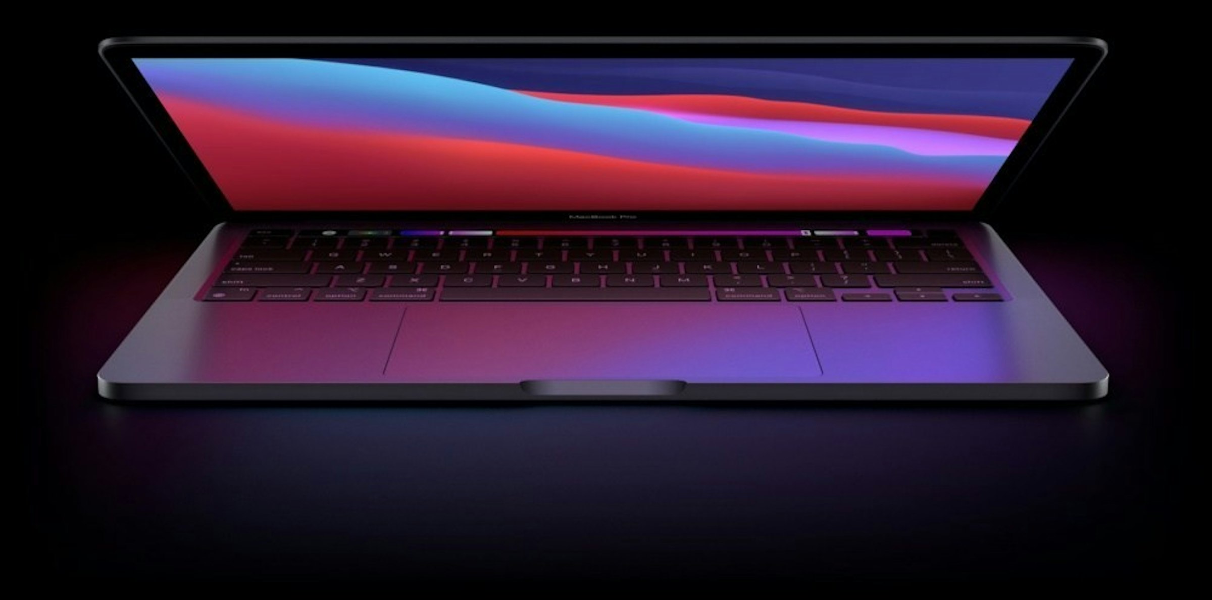 照片中包含了蘋果MacBook Pro、蘋果MacBook Pro（13英寸，M1，2020年）、MacBook Air、蘋果M1、蘋果移動應用處理器