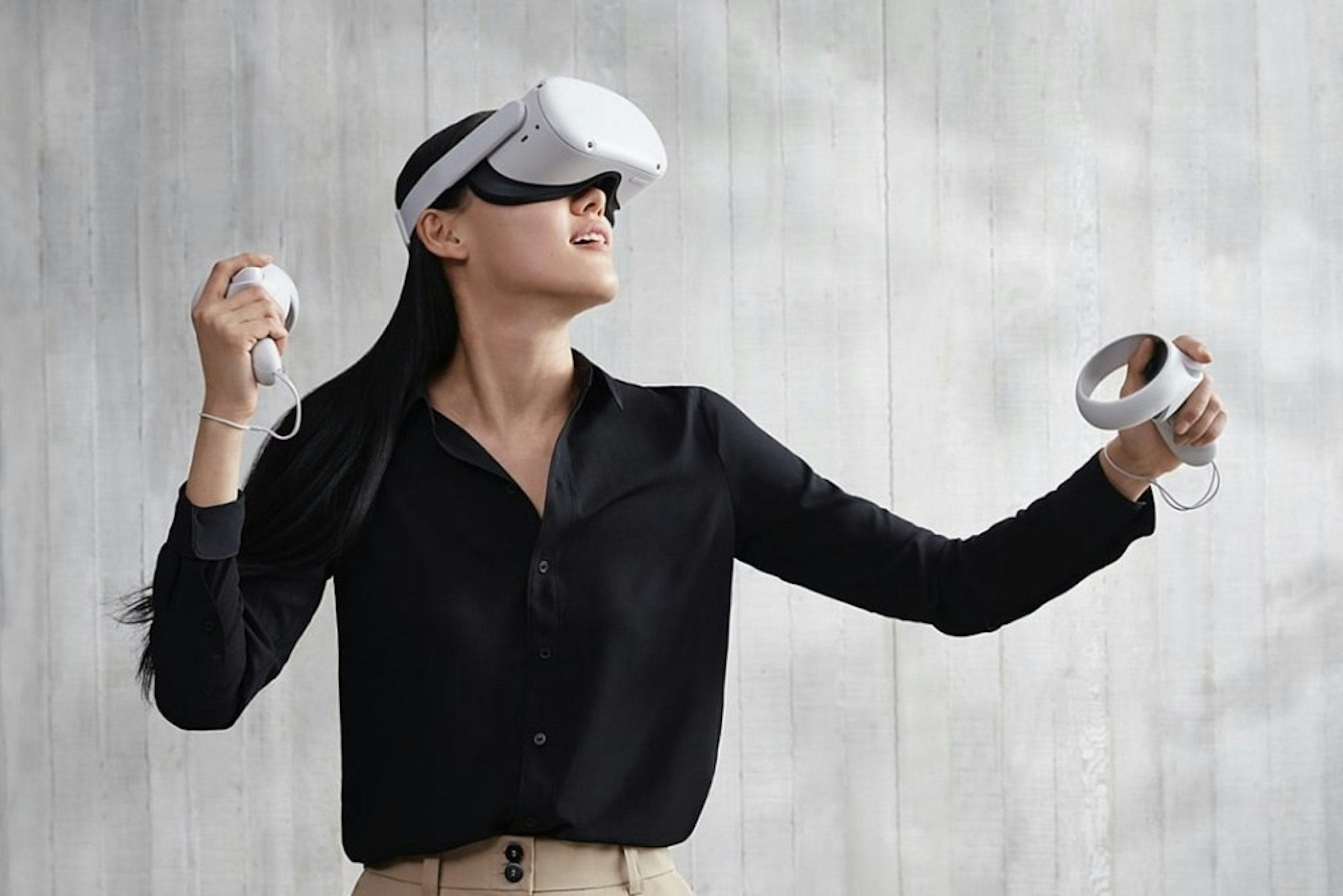 照片中提到了00，包含了Oculus Quest 2、Oculus Quest 2、虛擬現實耳機、Oculus任務、Oculus VR