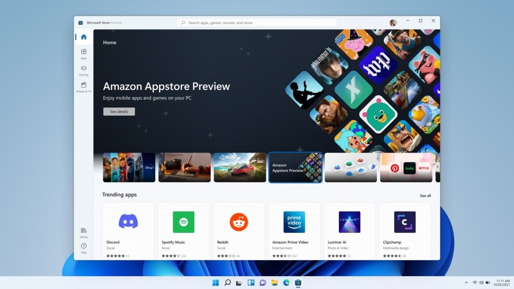 Windows 11 將正式支援android App 可用google Play Store 服務與gms 認證的第三方工具已出現