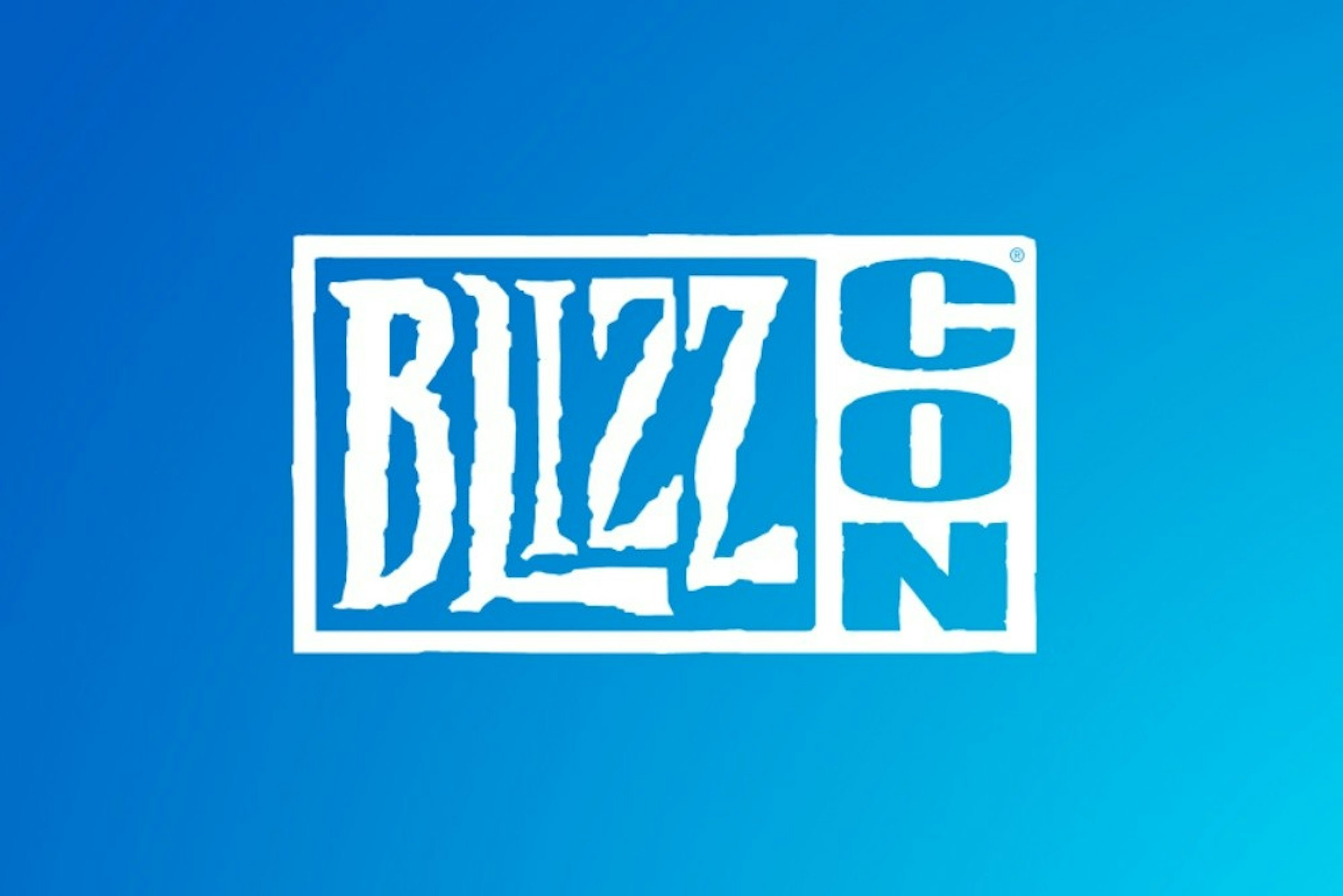 照片中提到了BIZZS，跟暴雪娛樂有關，包含了blizzcon 2021徽標、暴雪嘉年華2020、守望先鋒2、2021年