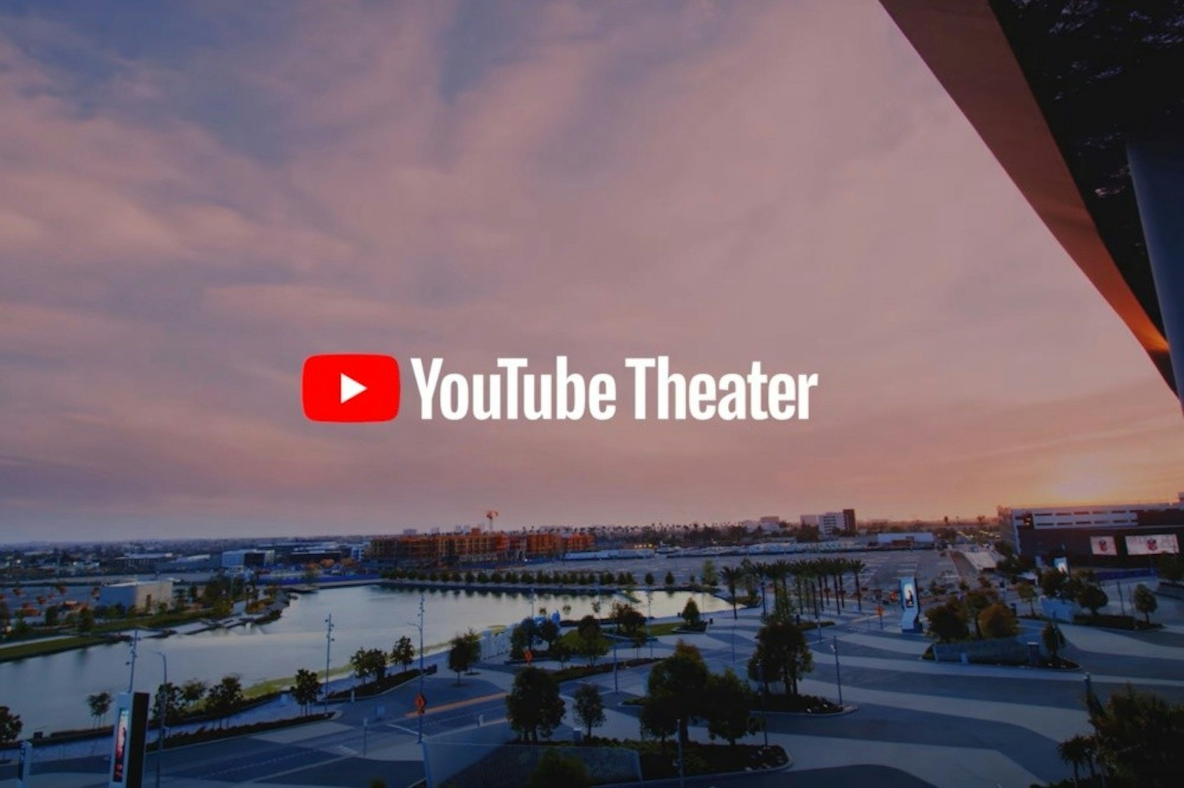 照片中提到了YouTube Theater，跟的YouTube、的YouTube有關，包含了youtube mx、水、旅遊、大都會M