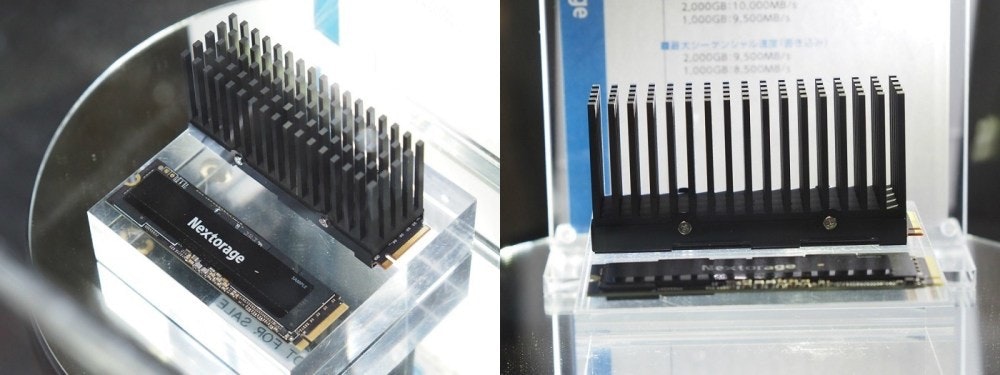 照片中提到了COONTE、Nextorage、1303->>，跟邁拓有關，包含了電子配件、電腦硬件、固態硬盤、PCI Express、電子產品