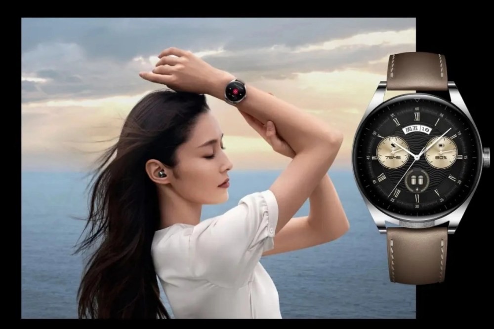 華為HUAWEI Watch Buds 智慧手錶內藏一組真無線耳機以防臨時需要