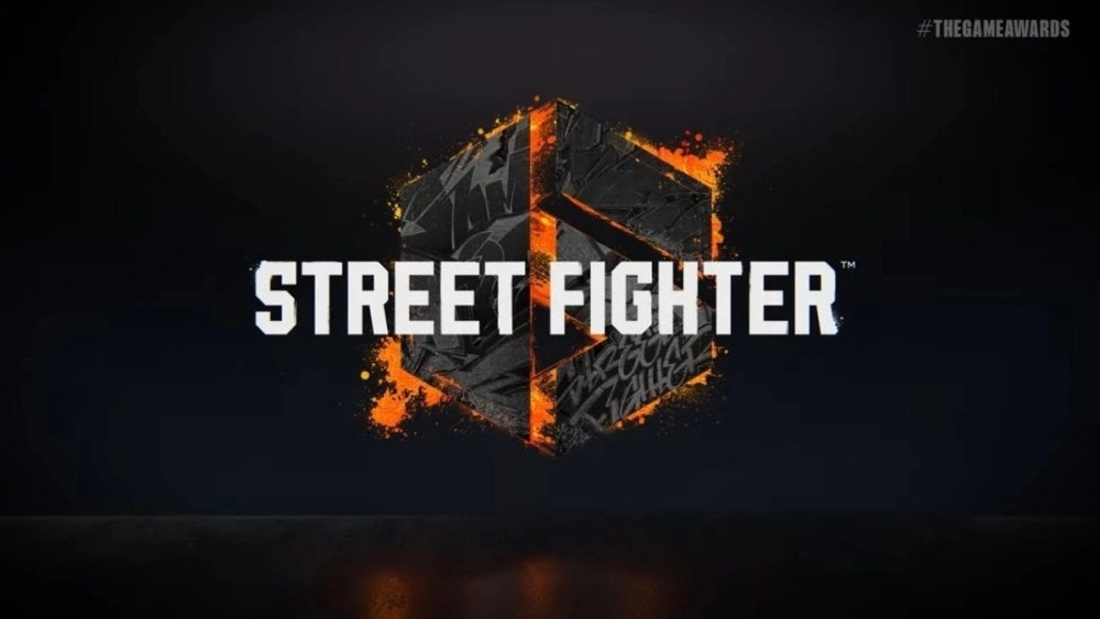照片中提到了STREET FIGHTER、TM、#THEGAMEAWARDS，包含了街頭霸王6 PS4、街頭霸王 6、俠盜獵車手V、的PlayStation 4、的PlayStation 5