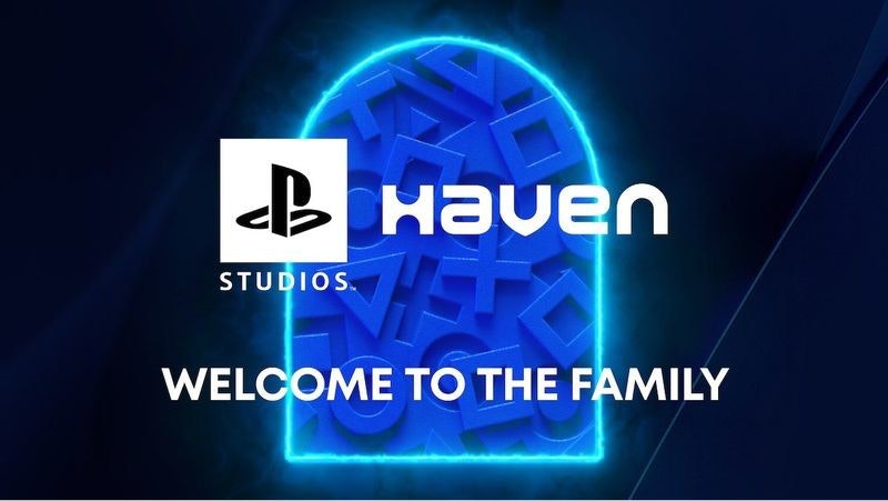 照片中提到了B Haven、STUDIOS.、WELCOME TO THE FAMILY，跟的PlayStation、PlayStation VR有關，包含了的PlayStation、刺客信條、避風港工作室、索尼互動娛樂、了索尼