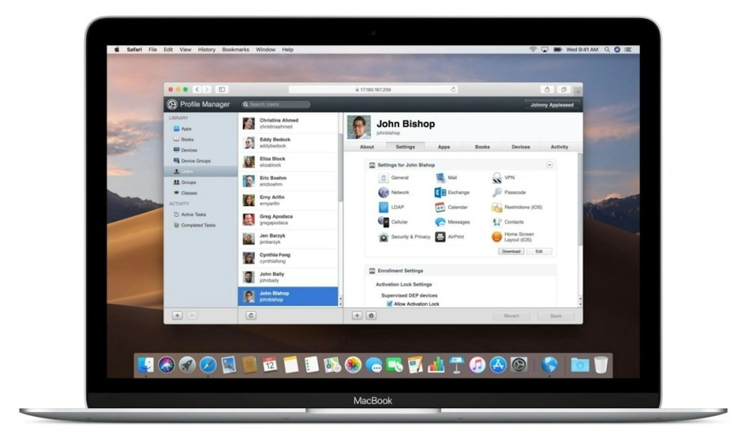 照片中提到了ate、i Safari File Edit View History Bookmarks Window Help、* -，包含了macOS 服務器、macOS 服務器、蘋果系統、macOS Mojave、電腦