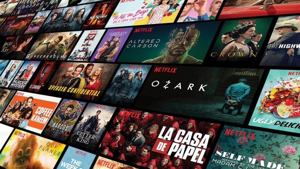 照片中提到了NETFLIA、TO All the Boys、BISML LOvt sew,包含了Netflix 電影背景、網飛、流媒體、Netflix 可用、娛樂