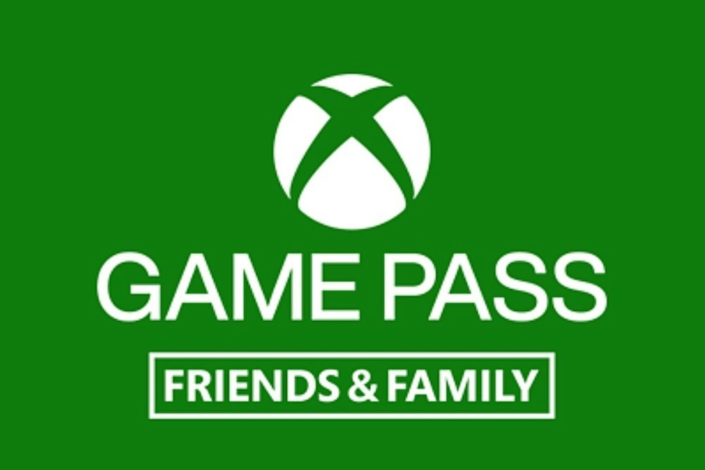 照片中提到了GAME PASS、FRIENDS & FAMILY，跟的Xbox有關，包含了用於控制台的 Xbox 遊戲通行證、Xbox One、的PlayStation 4、Xbox系列X和系列S、Xbox 360