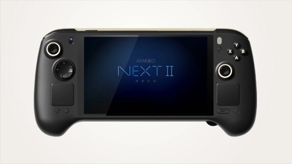 照片中提到了AYANEO、NEXTII，跟下一個管理有關，包含了遊戲控制器、PlayStation Vita、遊戲控制器、電子配件、遊戲機便攜式配件